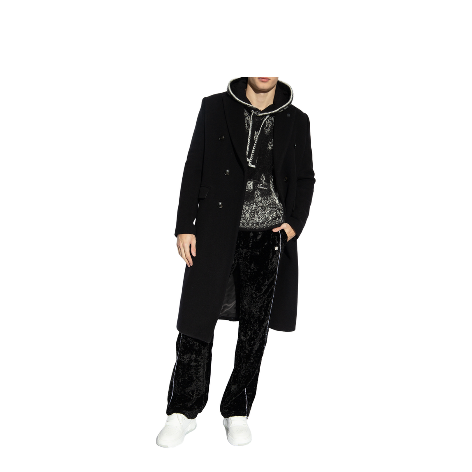 Double-breasted coat