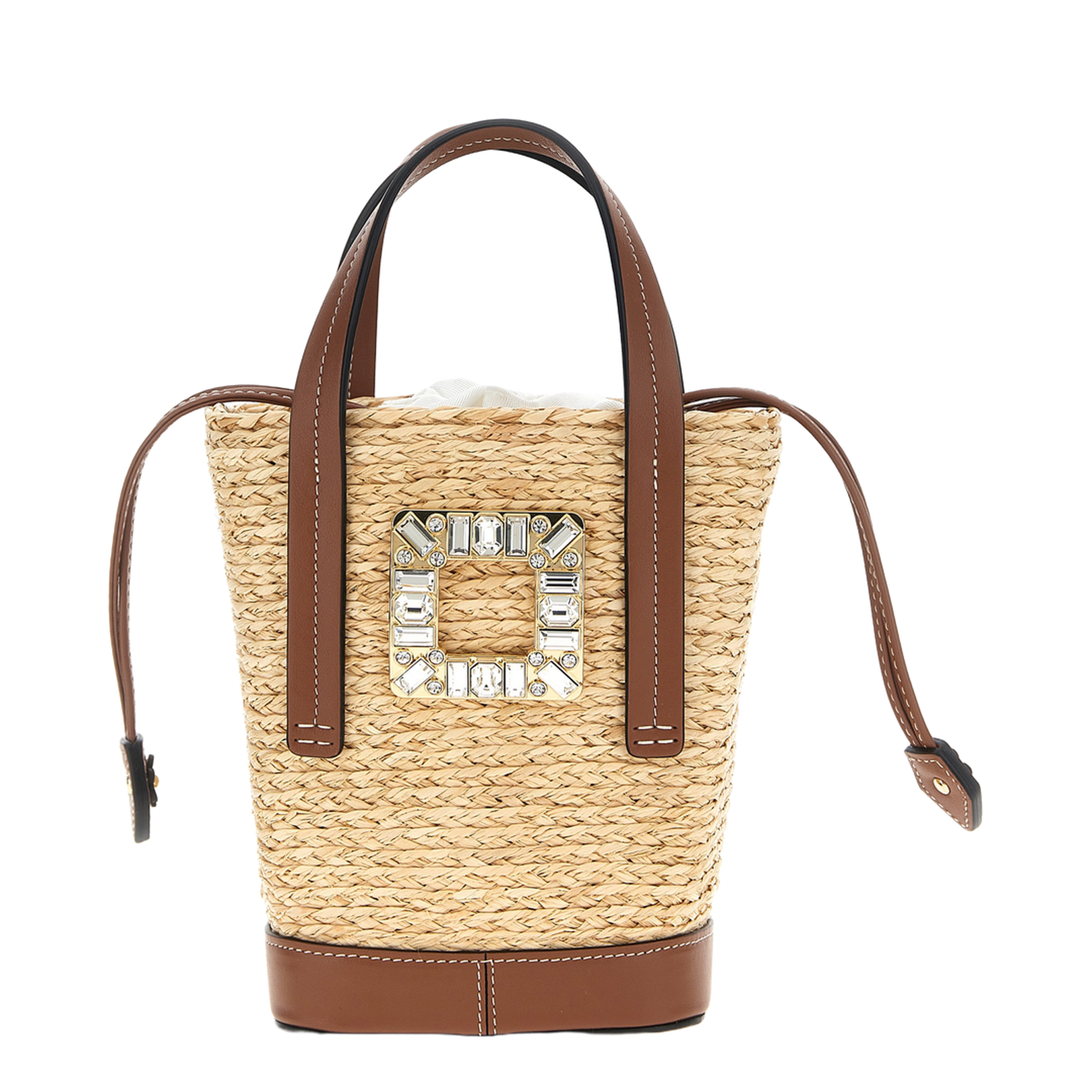 Viv Skate Rafia Bucket Bag