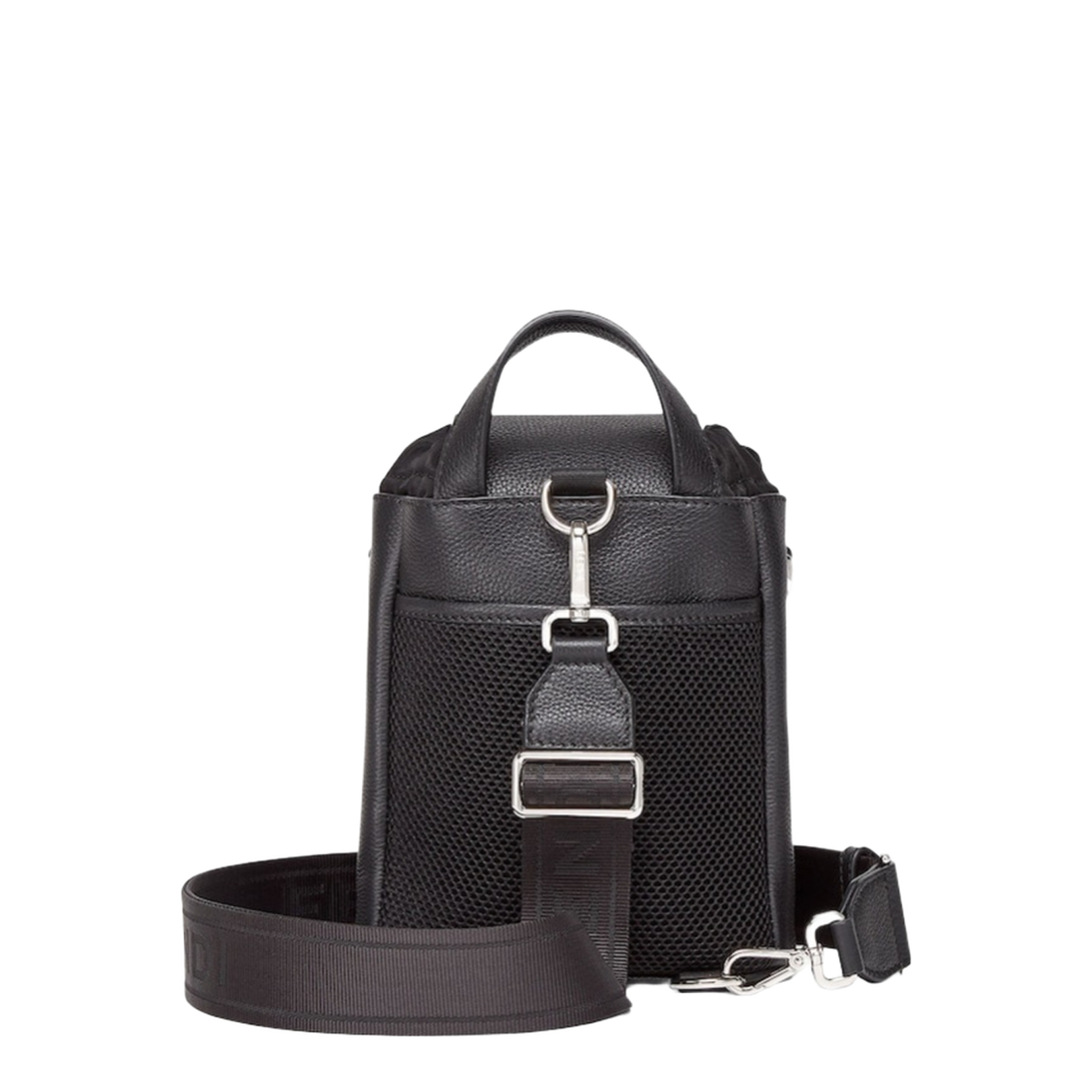 Roma Mini Leather Crossbody Bags - Black