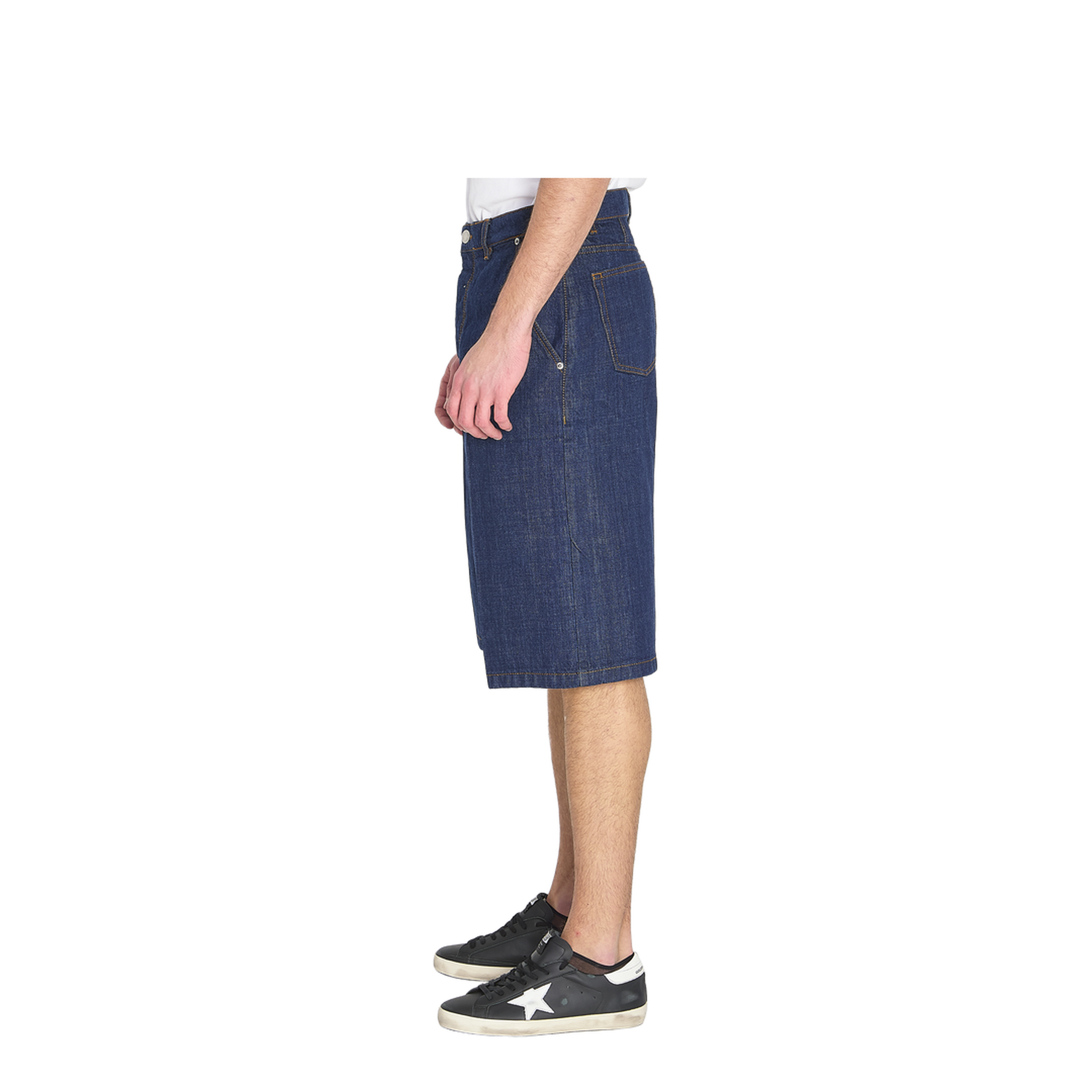 MAYFEYR - Ami Paris - Denim Bermuda Shorts - HS0837DE0122402