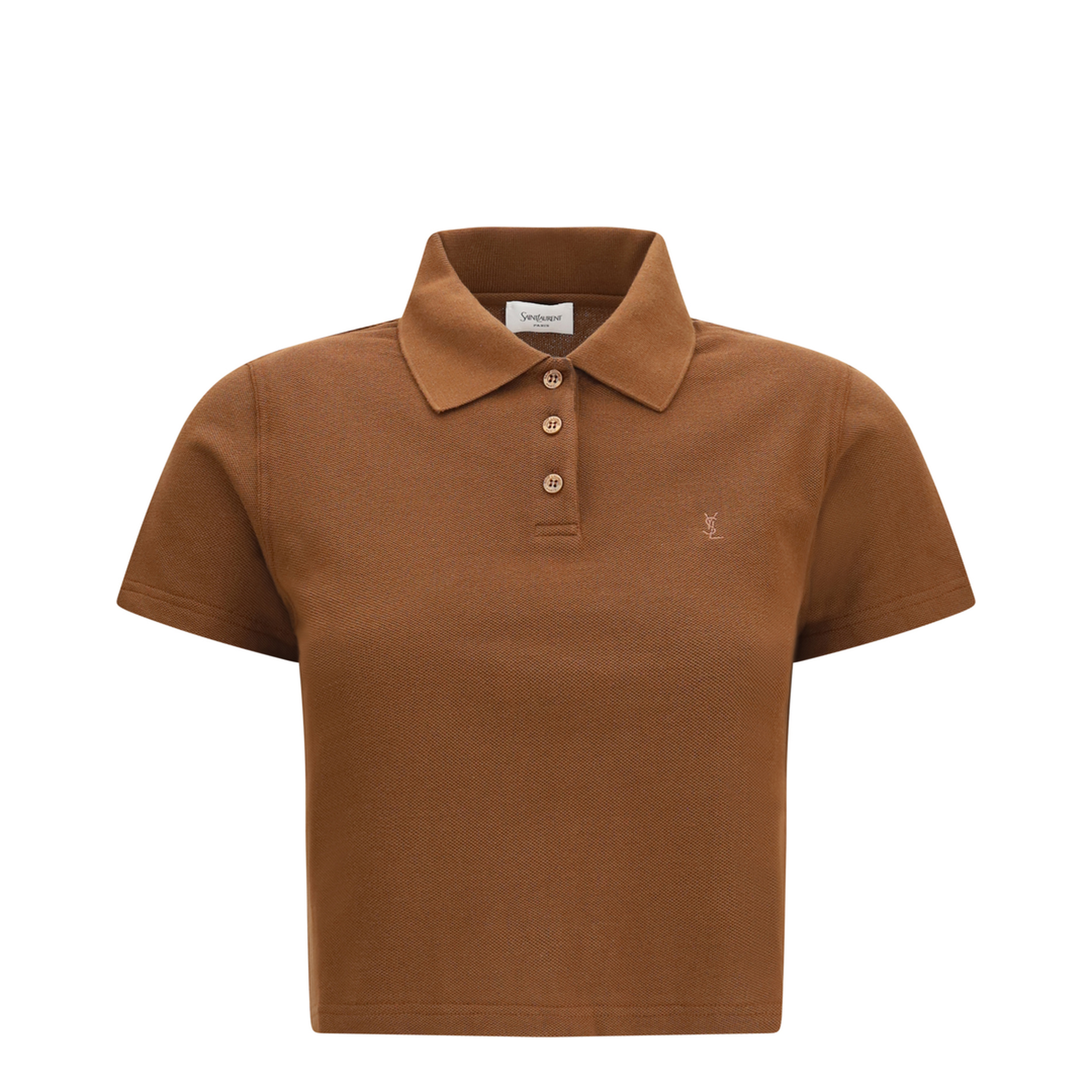 MAYFEYR - Saint Laurent - Cassandre Short Cotton Piqué Polo Shirt - A003I4Y38EK