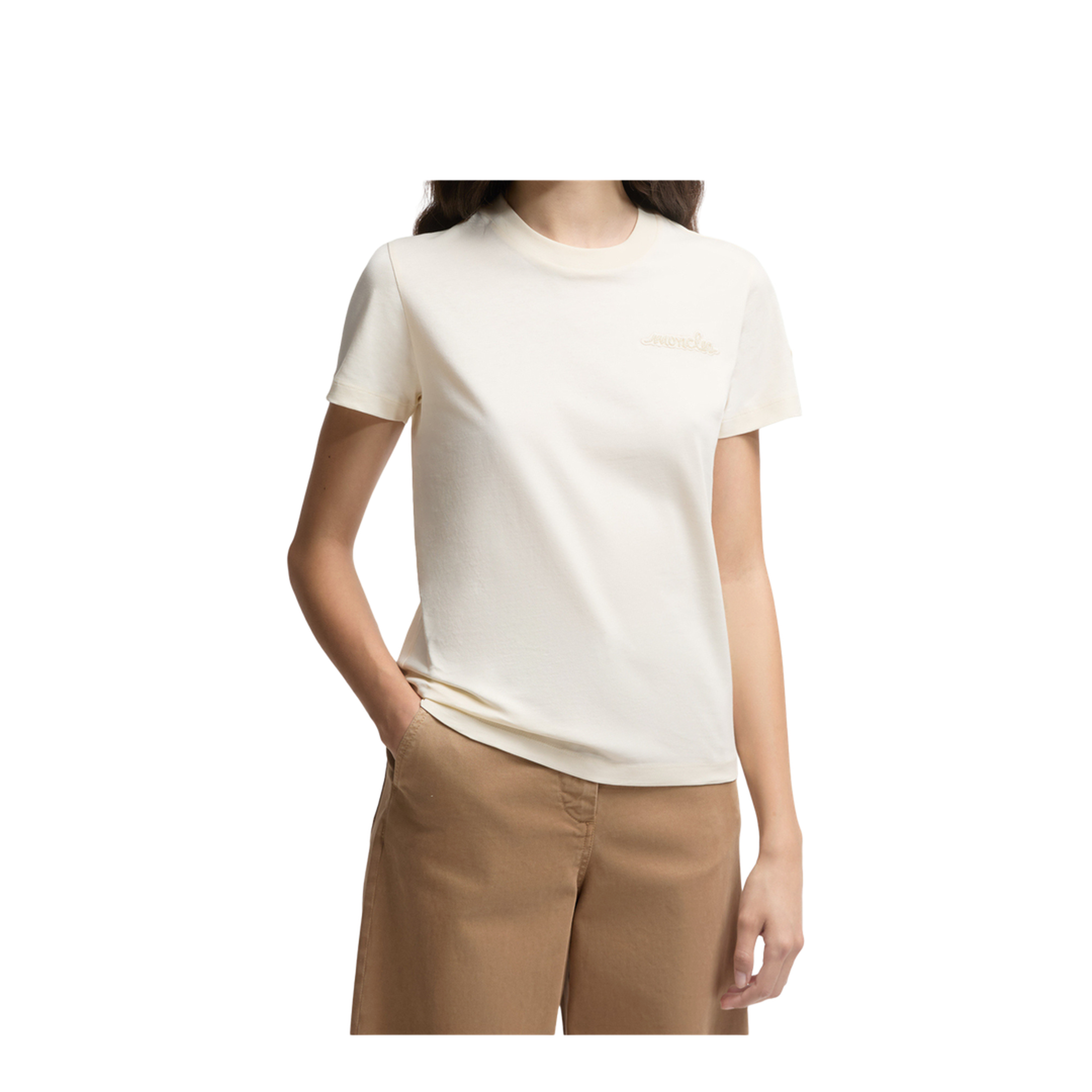 Embellished Logo Cotton T-Shirt