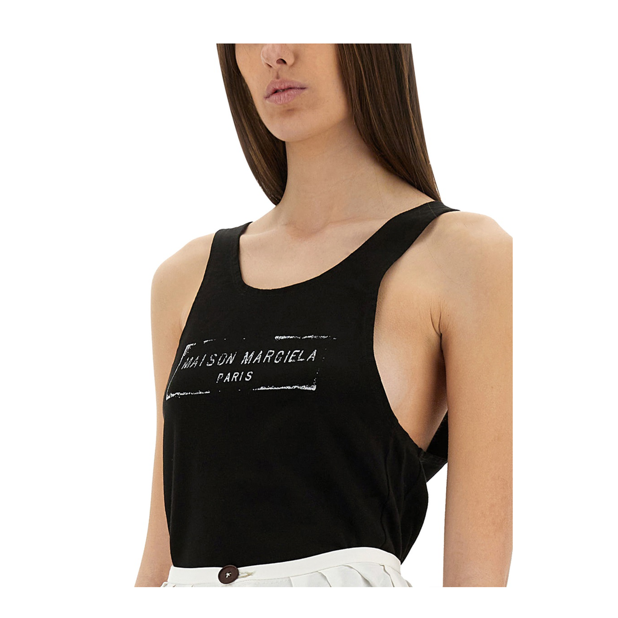 Logo Print Tank Top
