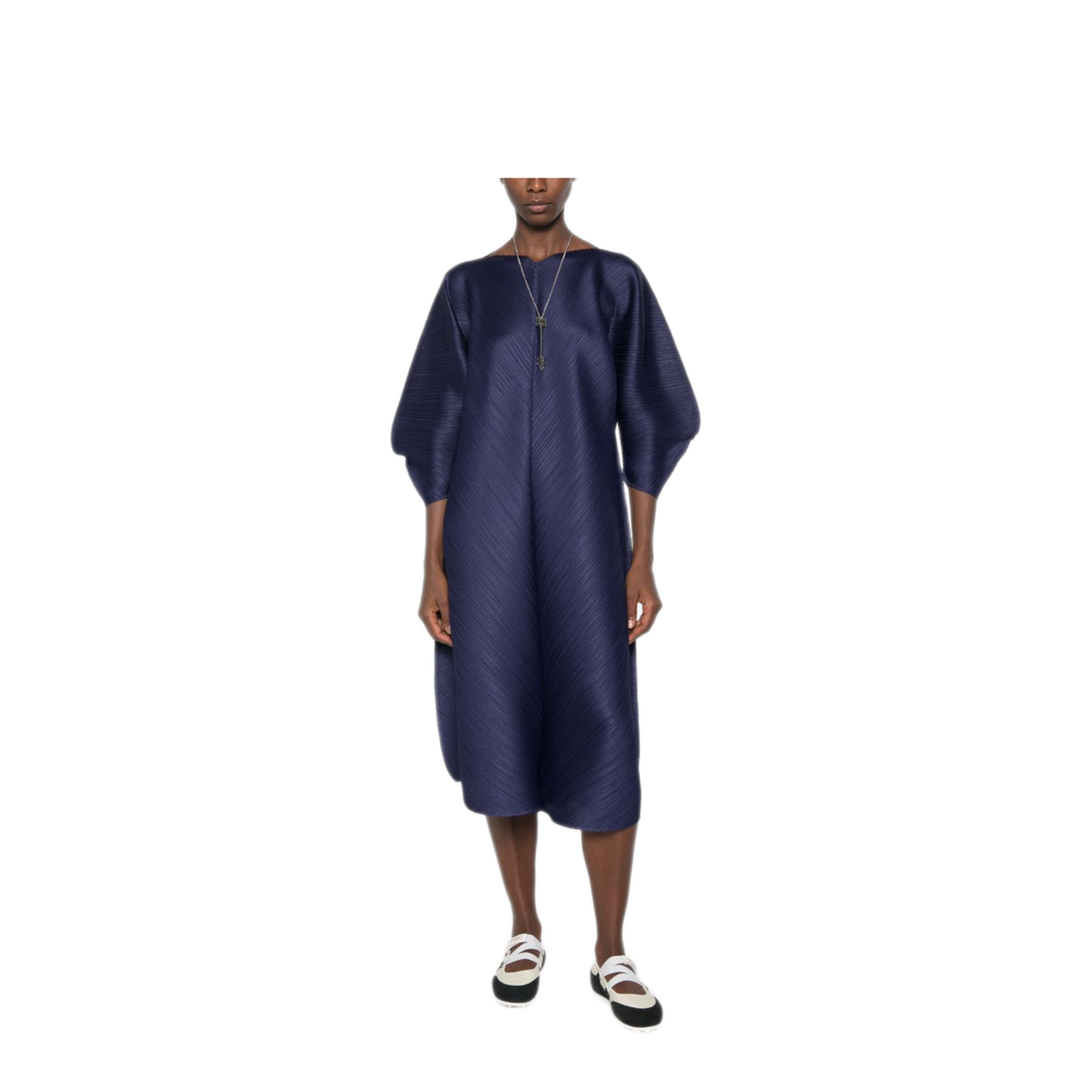 MAYFEYR - Pleats Please - Dresses Navy - PP66JH46475