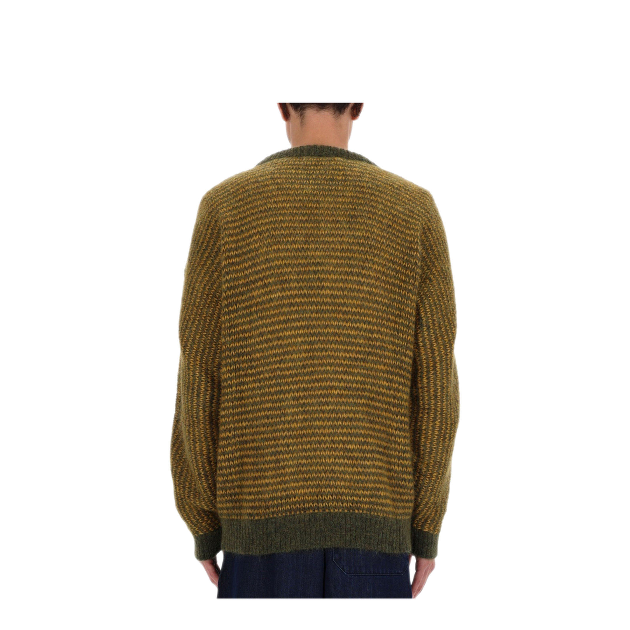 MAYFEYR - YMC - Black Palm Sweater - P8ZAJYELLOWGREEN
