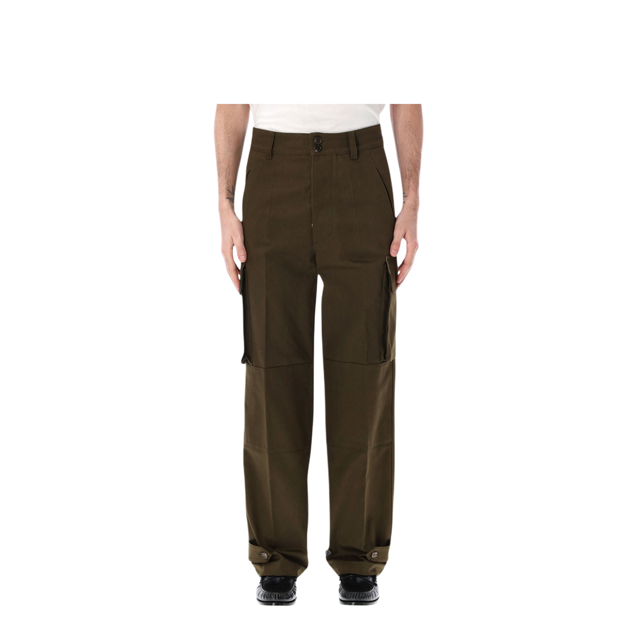 MAYFEYR - Valentino - Cargo Trousers With Vlogo Signature - 26P8V3REB90AWK365
