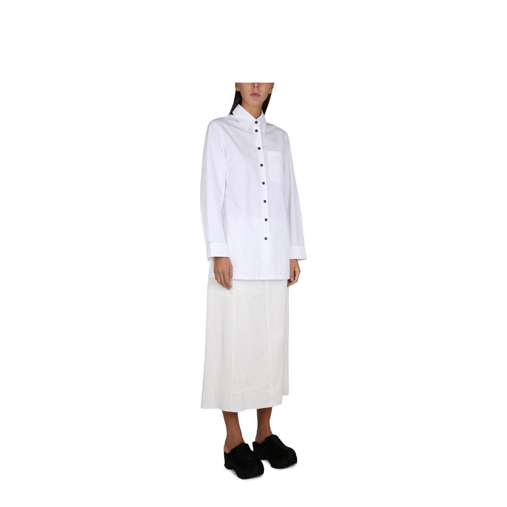 Poplin Shirt White