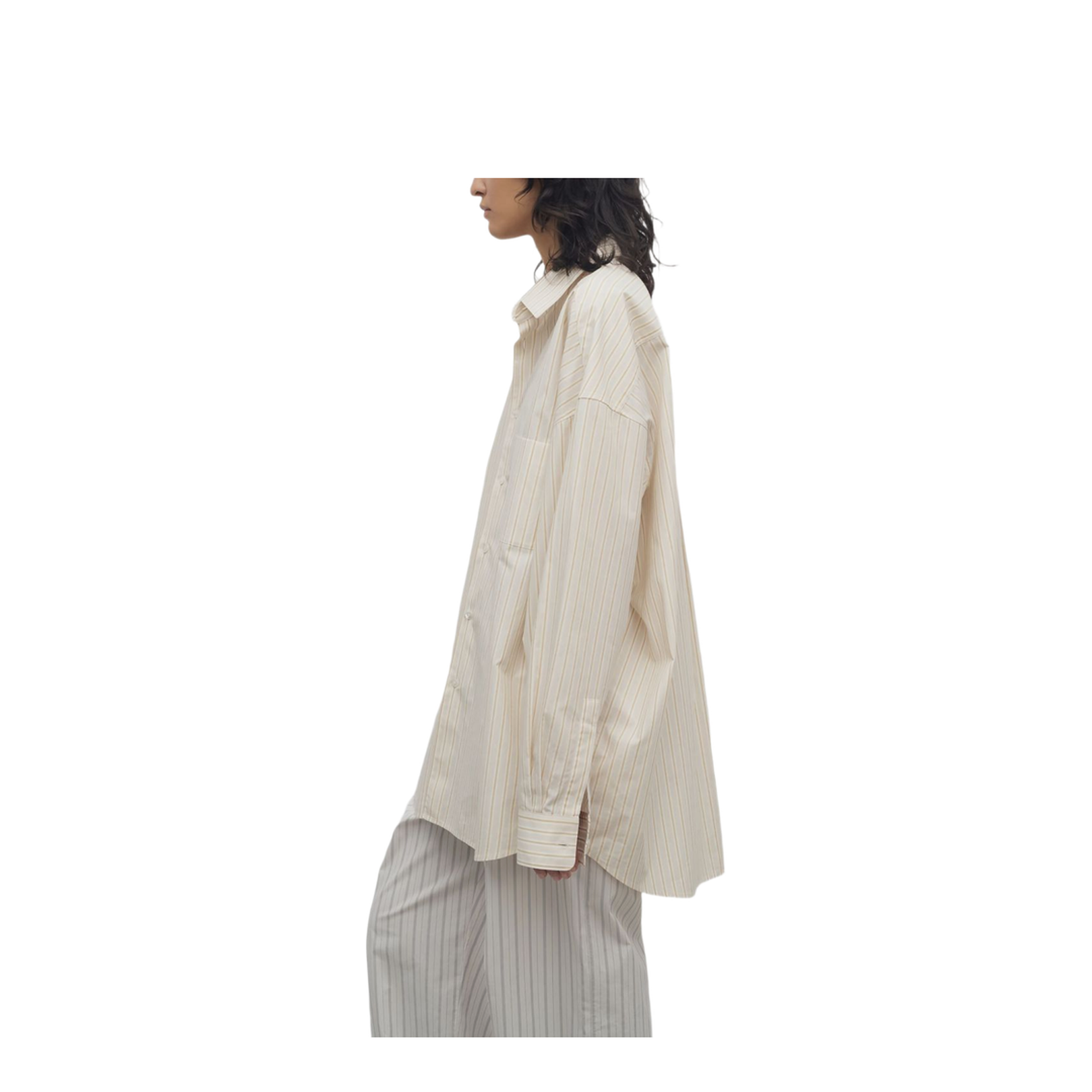 Caster Shirt Beige in Cotton