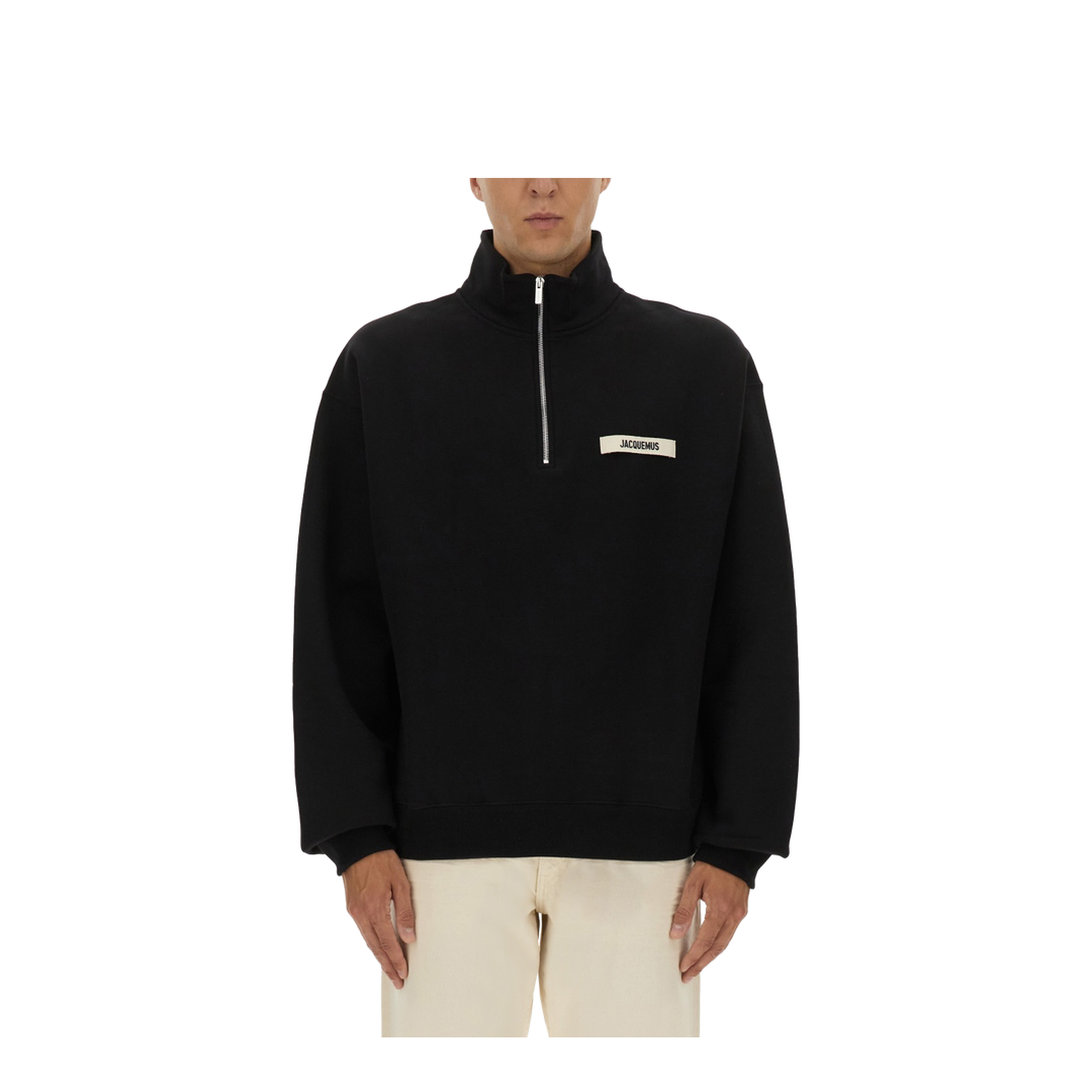 MAYFEYR - Jacquemus - Gros Grain Zipped-Rollneck Sweatshirt - SSM00313AJ00174990