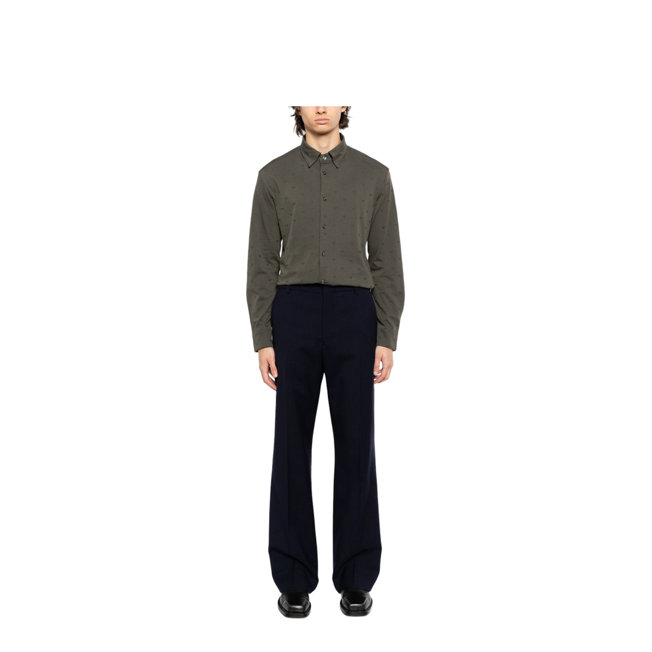 MAYFEYR - Emporio Armani - Shirts Grey - EM005446AF10762F8248