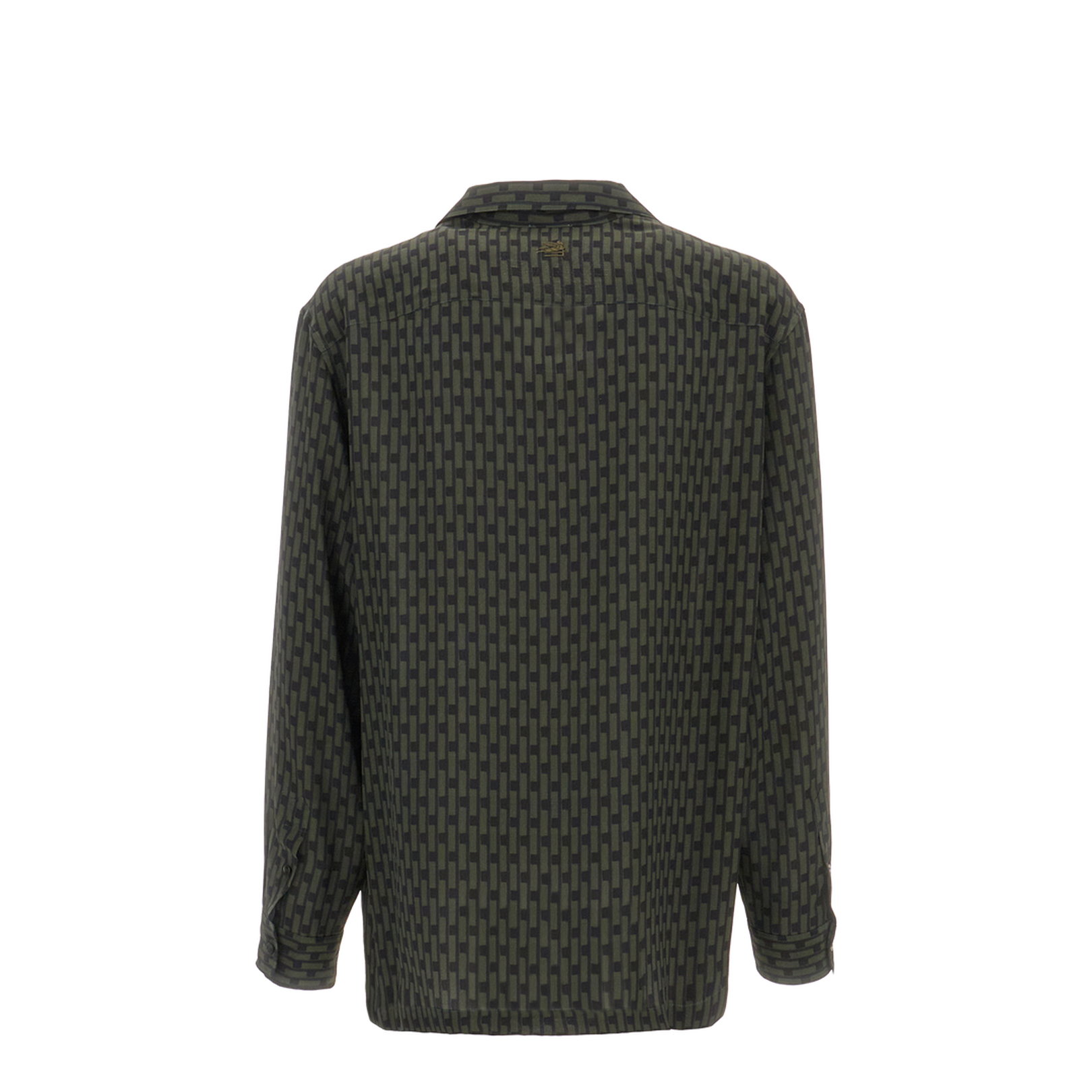 Embroidered Silk Shirt