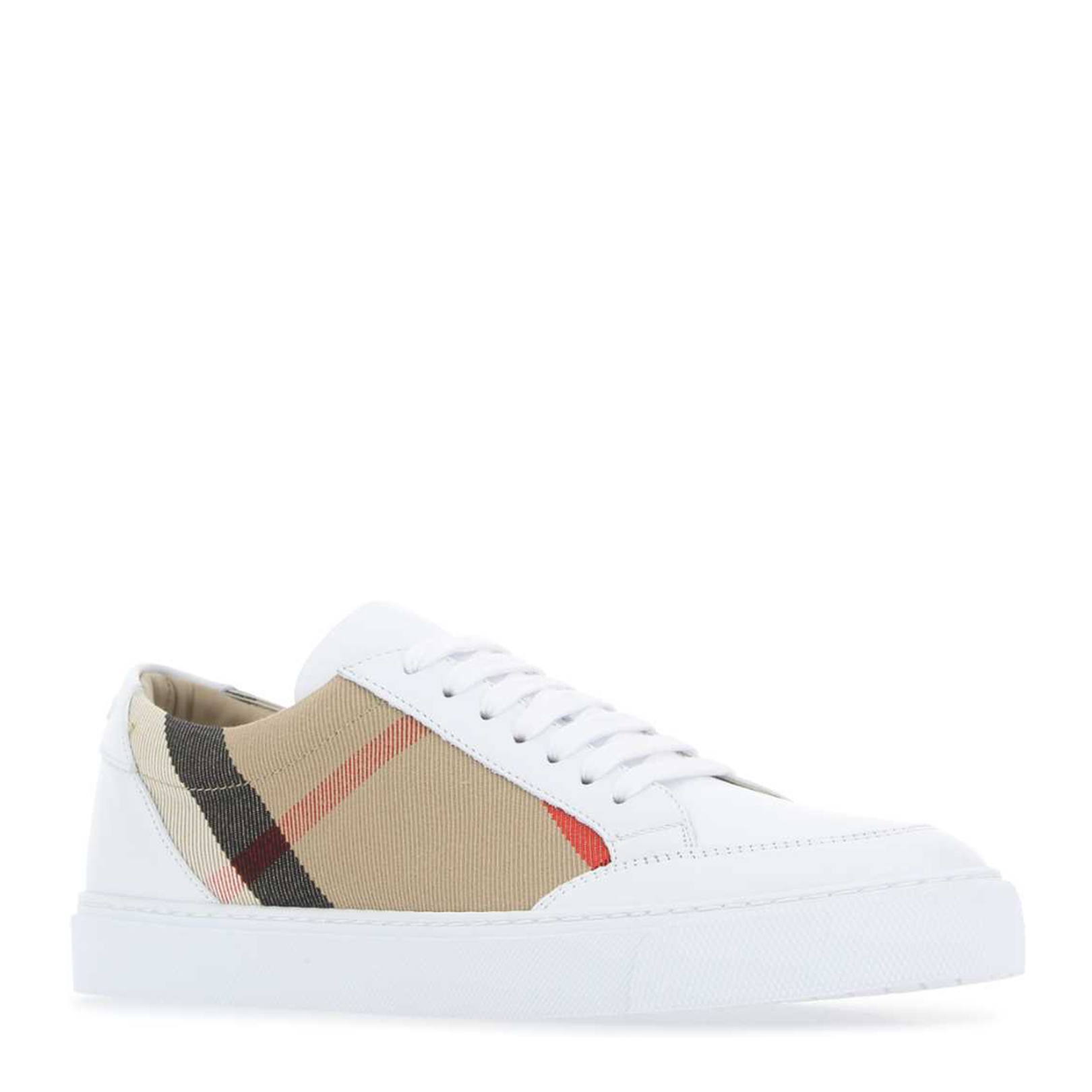 House Check Low Top Optic White Archive Beige