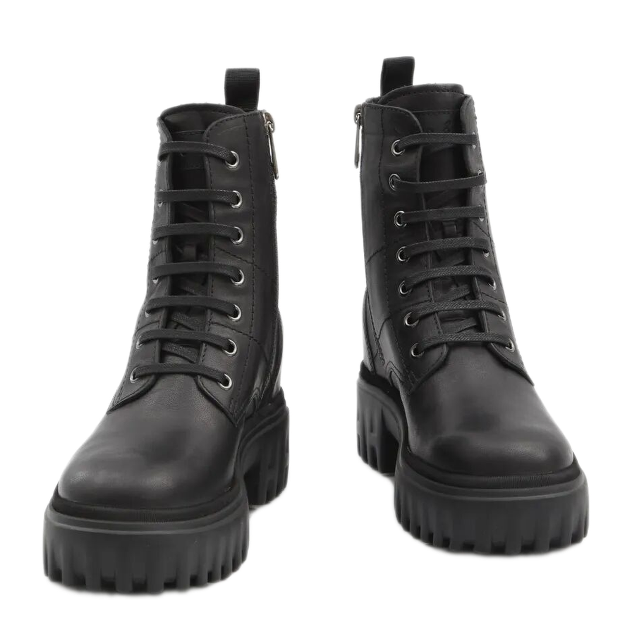 MAYFEYR - Hogan - Chunky Biker Boots In Leather - HXW7000FW70ULV