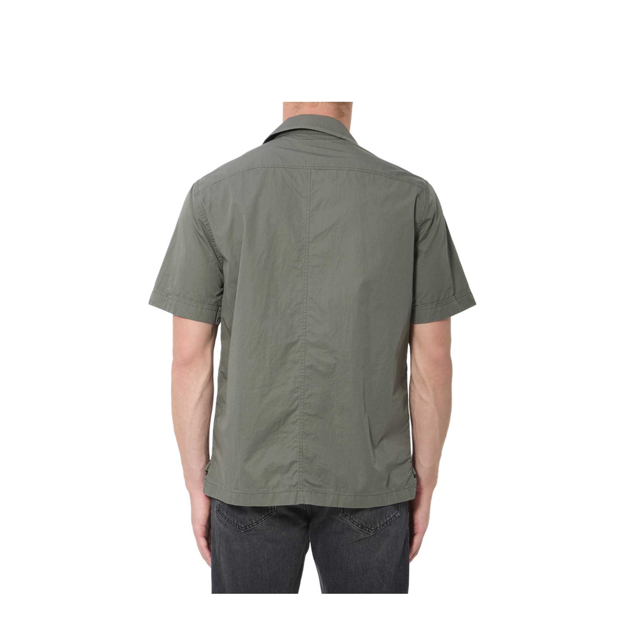 MAYFEYR - Dolce & Gabbana - Military Green Cotton Shirt - G50E3TFU5YPN0755