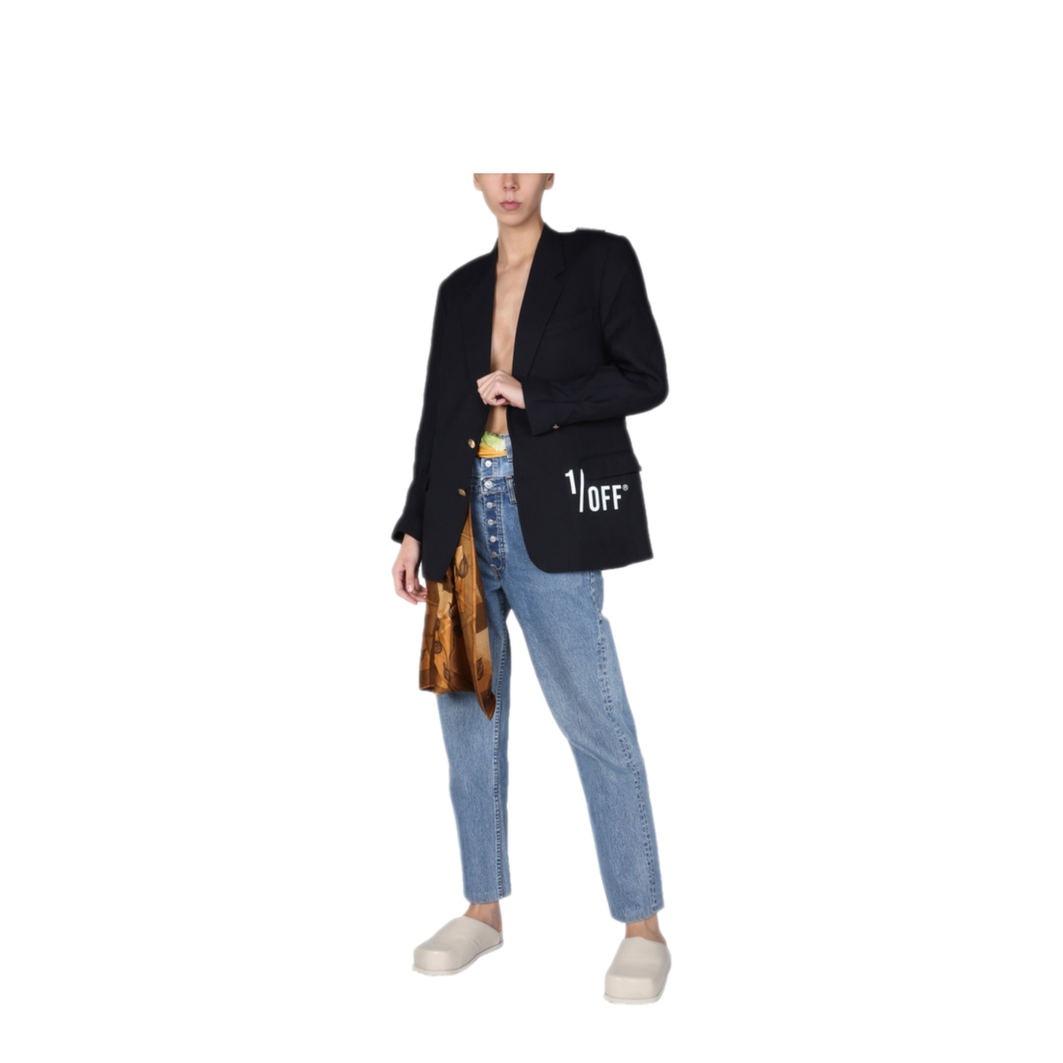 MAYFEYR - 1/OFF - Double Waist Jeans - 13163395B