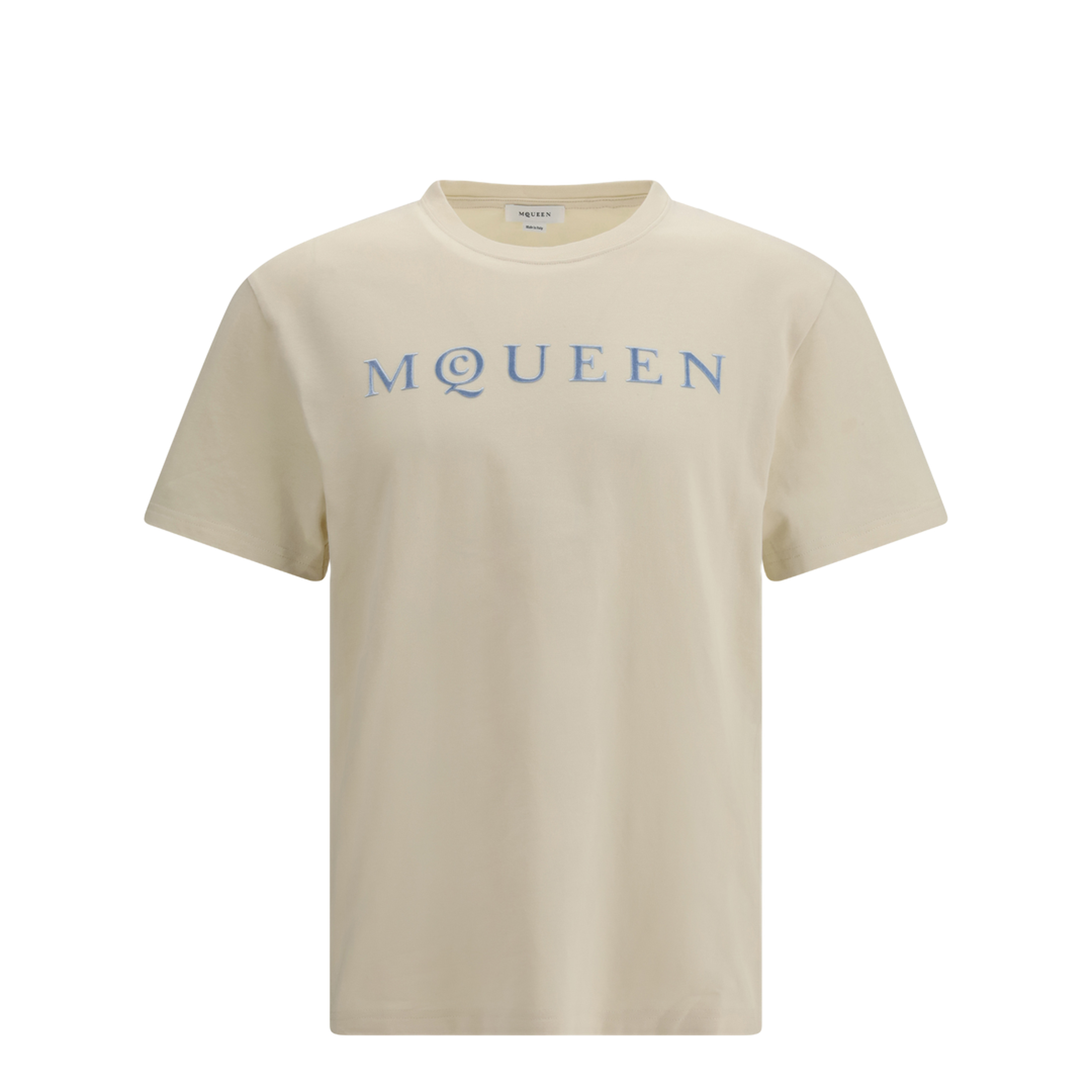 MAYFEYR - Alexander Mcqueen - Cotton T-Shirt With Logo - 847750QTAD5