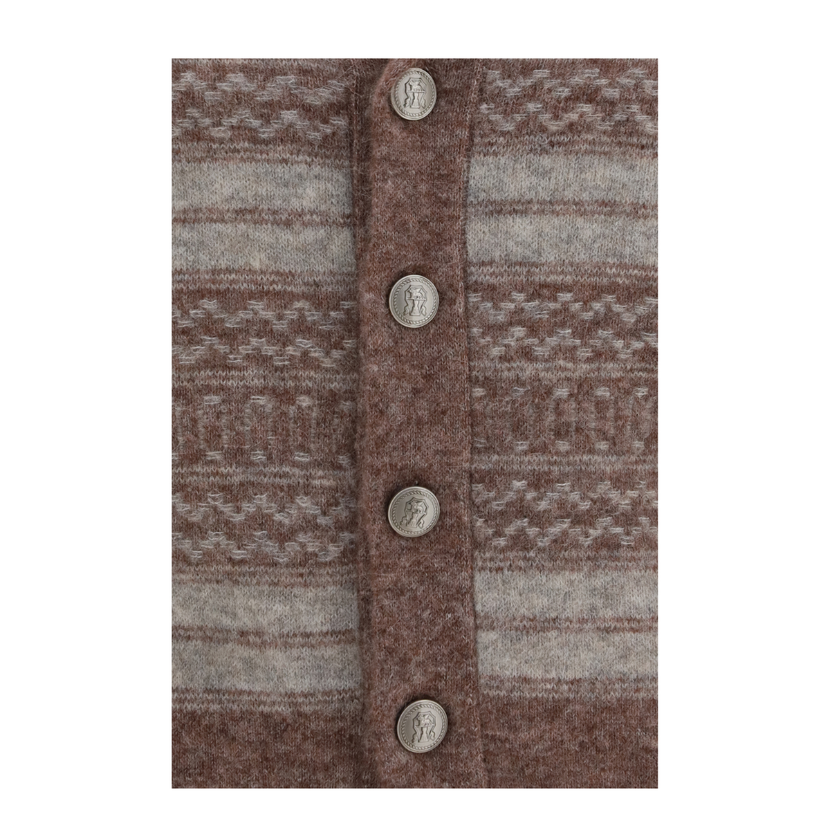 MAYFEYR - Brunello Cucinelli - V Neck Button Cardigan - MTF710006CTB53