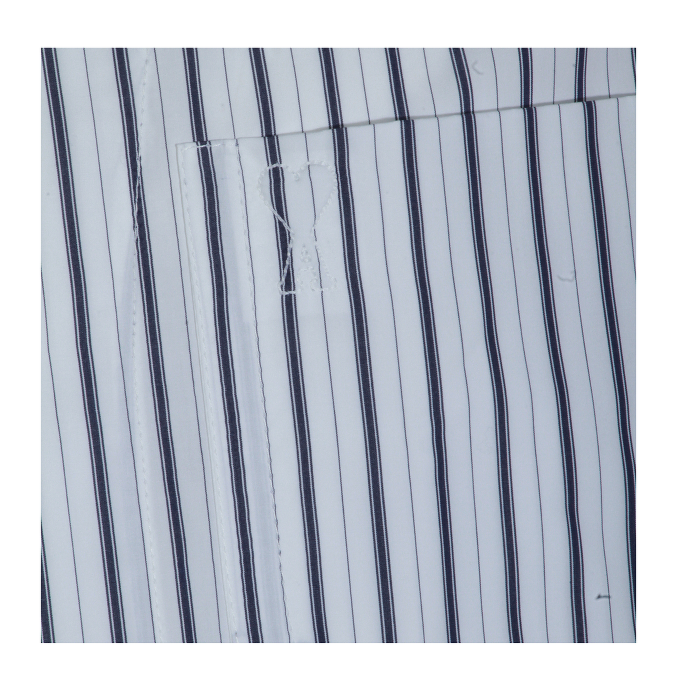 White Striped De Coeur Shirt