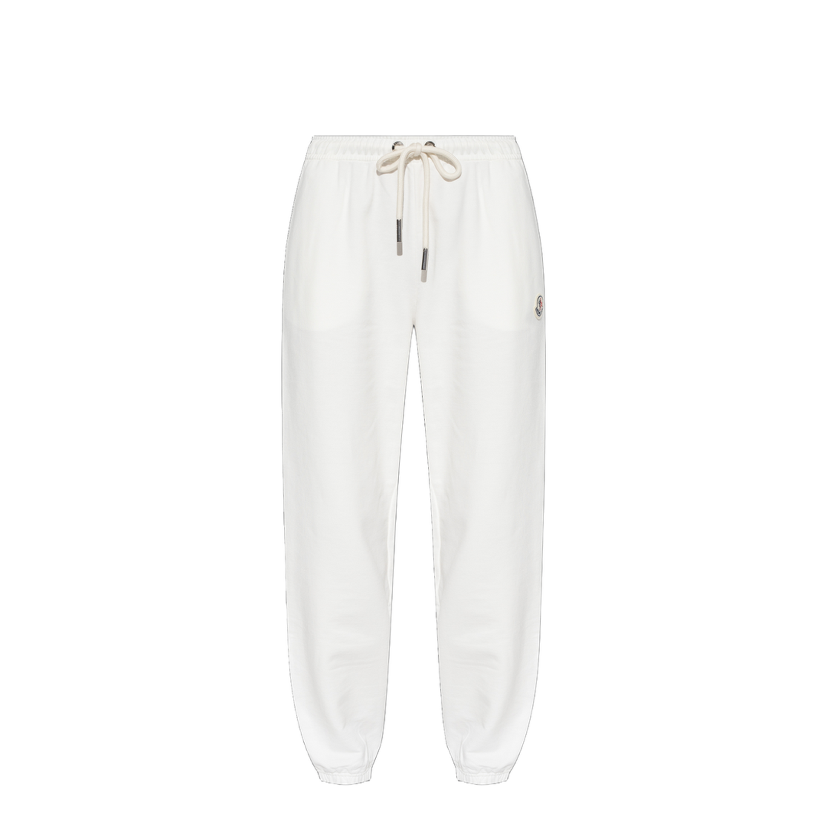 Sweatpants with logo patch