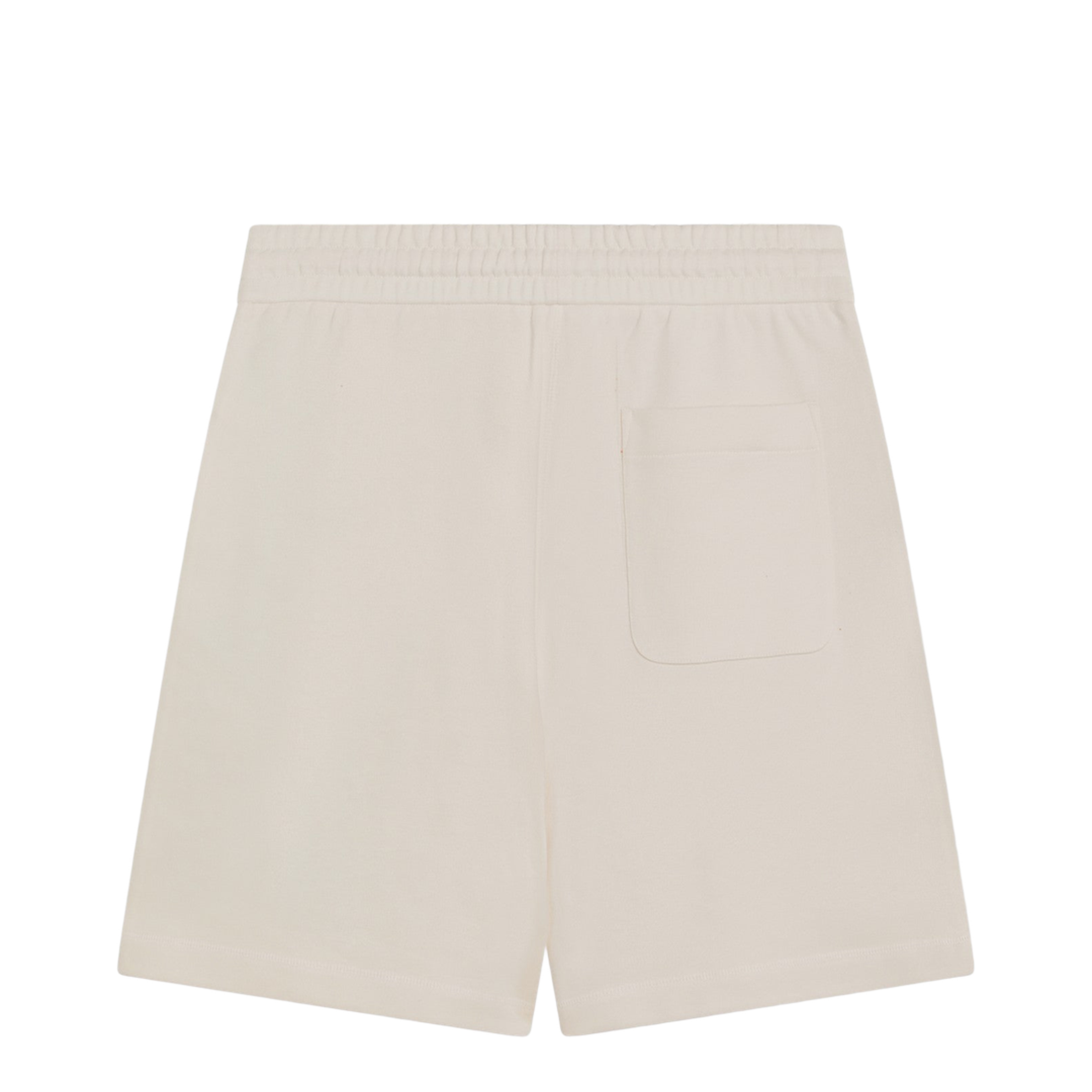 Ivory White Cotton Shorts