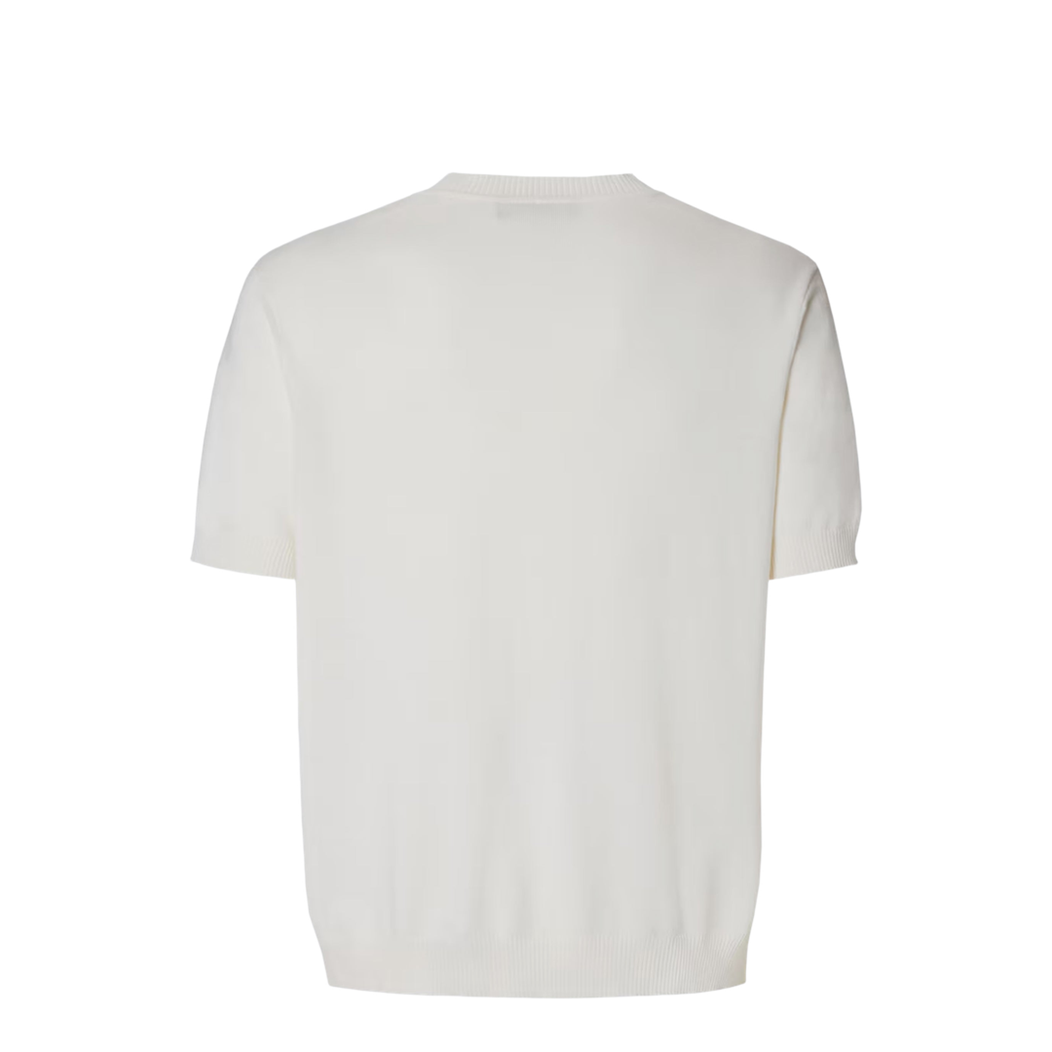 White Cotton and Cashmere Jumper