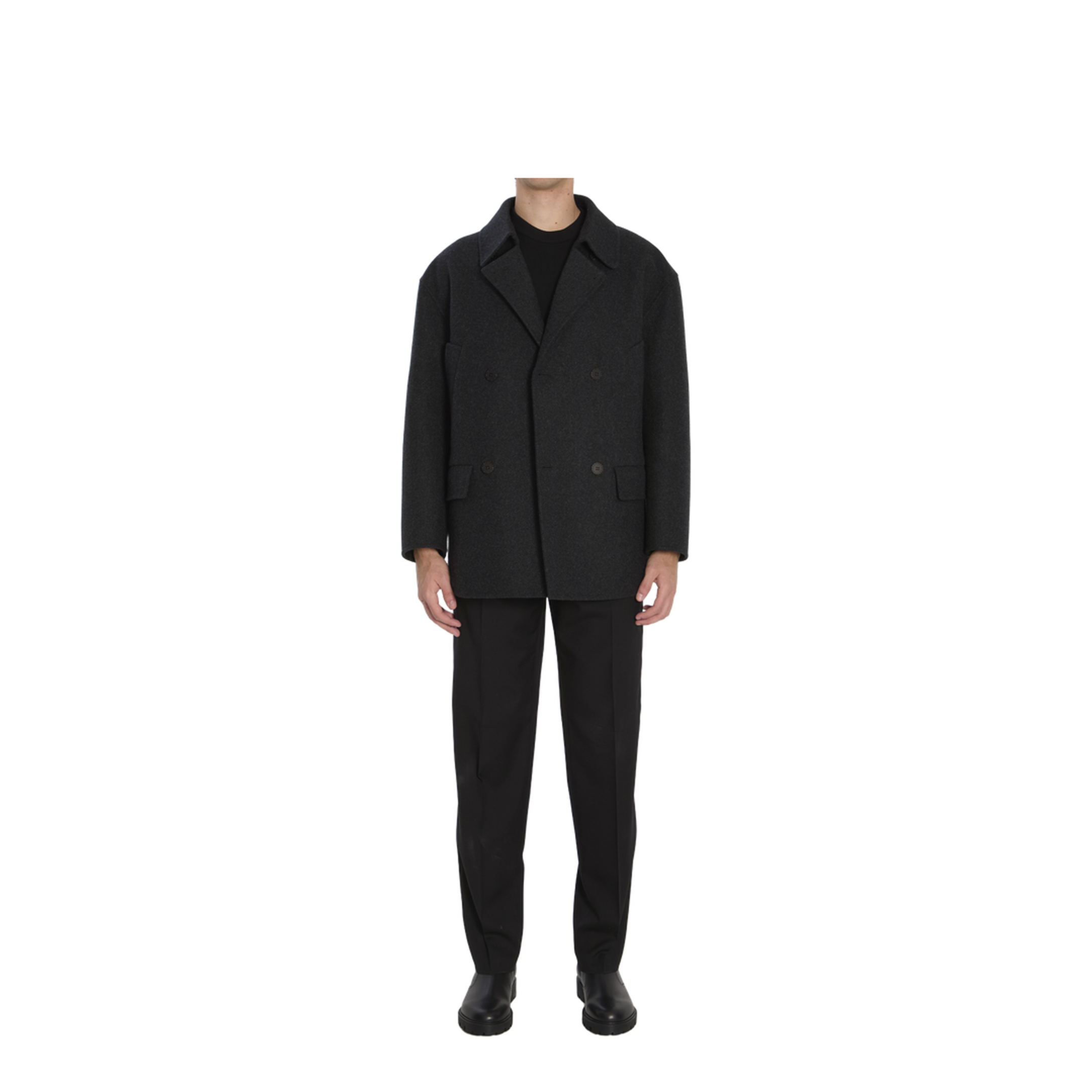 Coat Wool Black