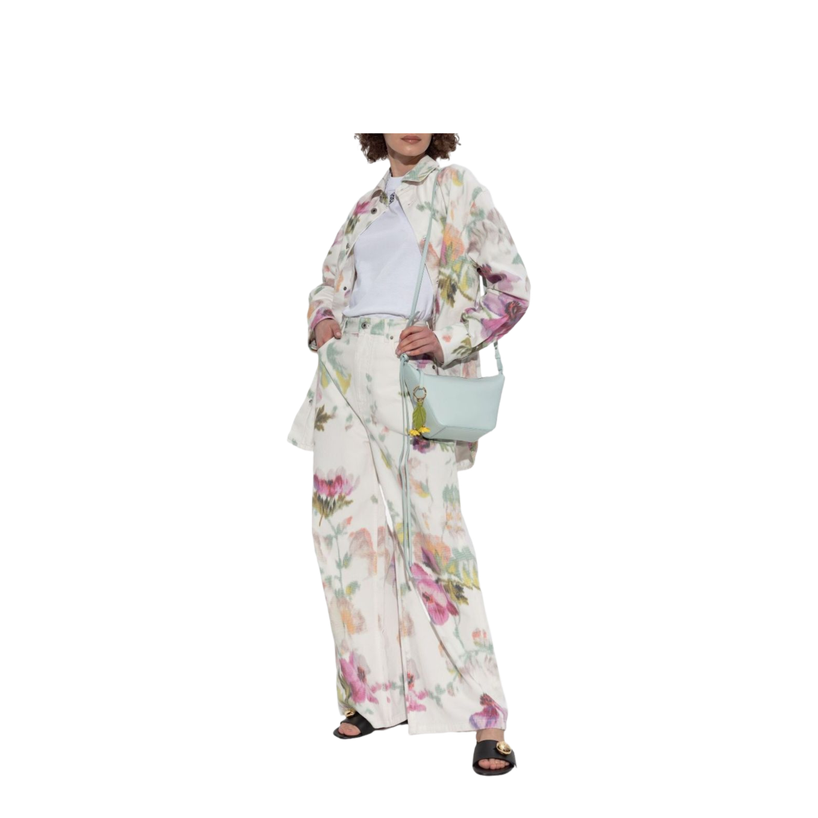 Small Fit T-Shirt in Cotton Blend White