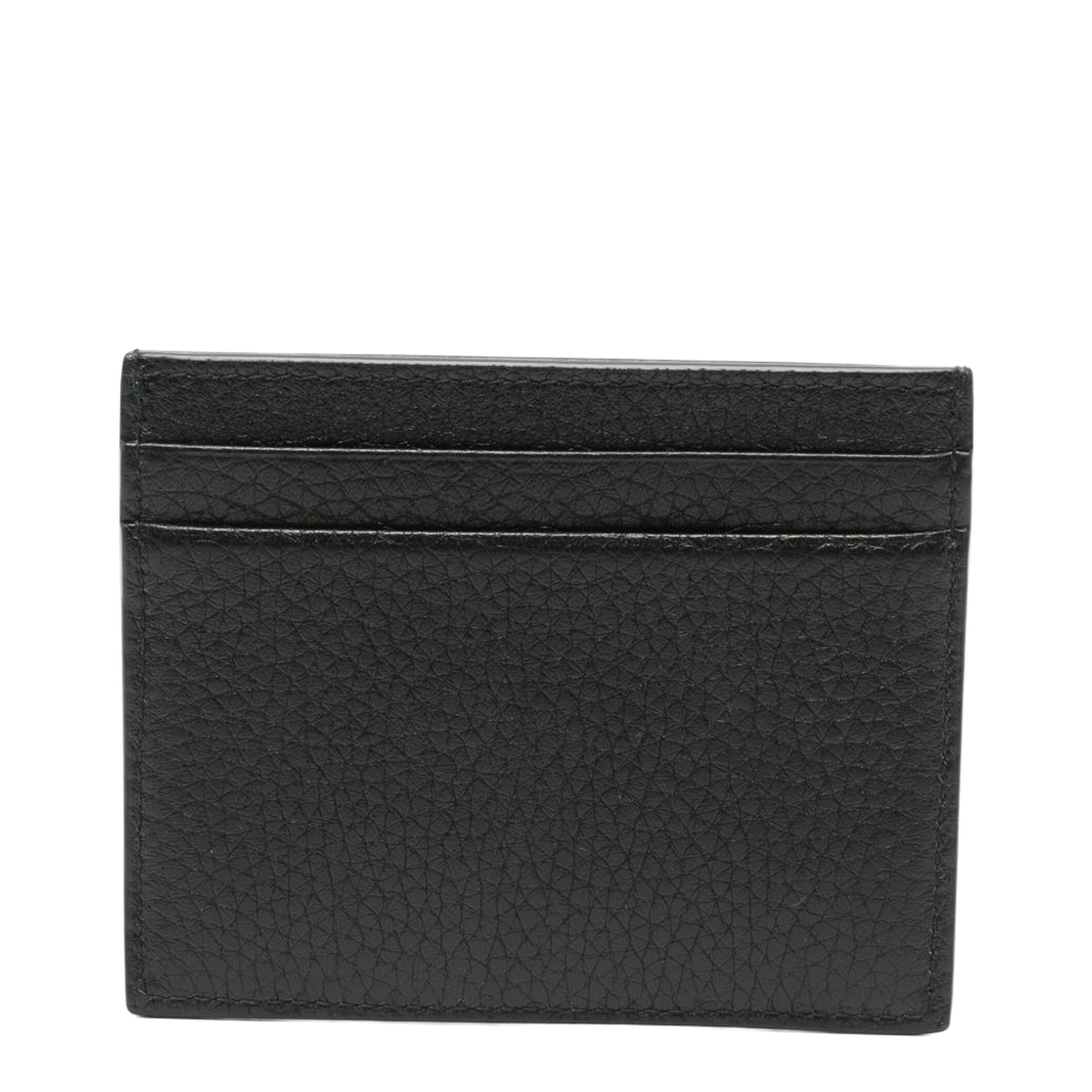 Rockstud Leather Cardholder