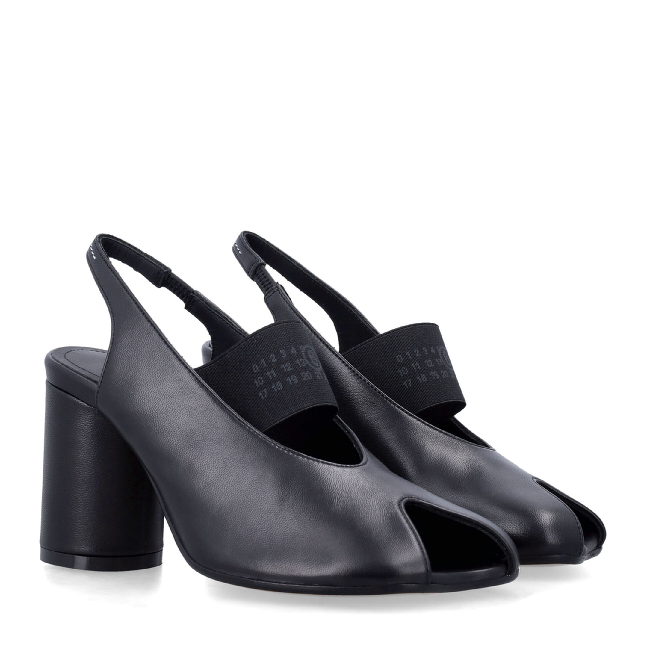 MAYFEYR - Mm6 Maison Margiela - Flat Shoes Black - S59WP0213P3628T8013