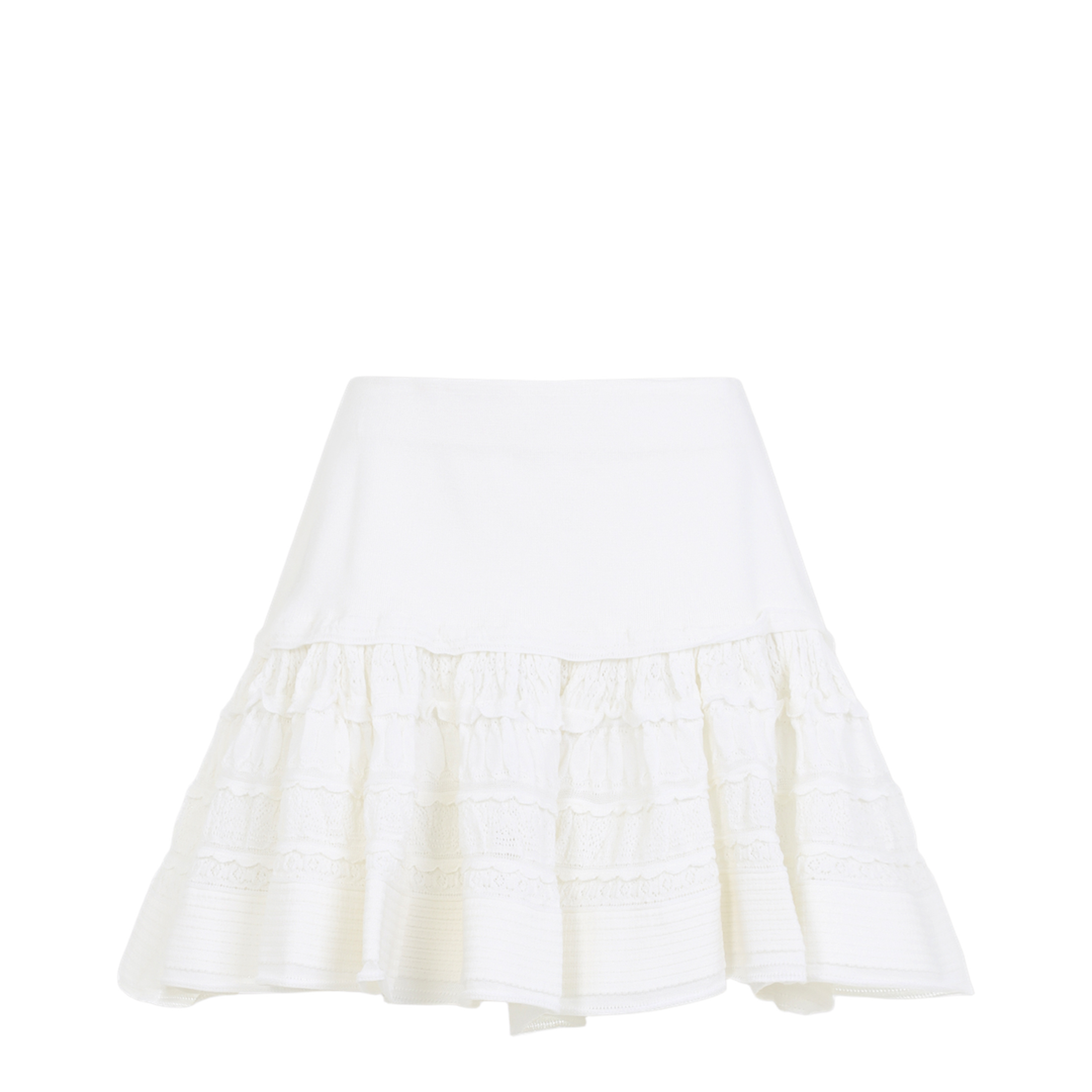 MAYFEYR - Alaia - Ruffle Mini Skirt - AA9J2480K164C
