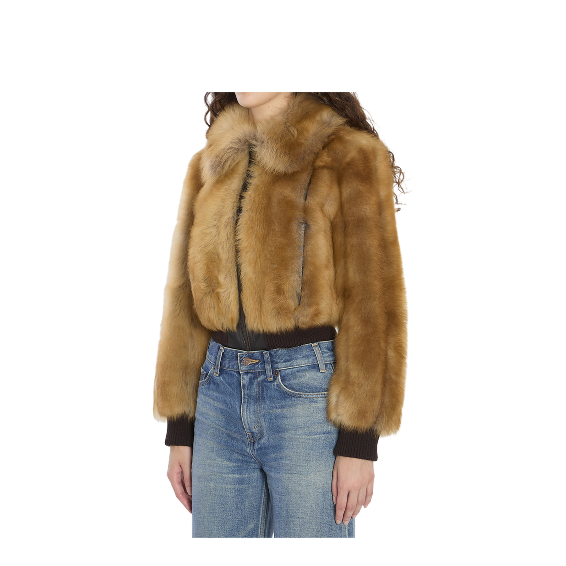 Bomber Jacket in Shearling