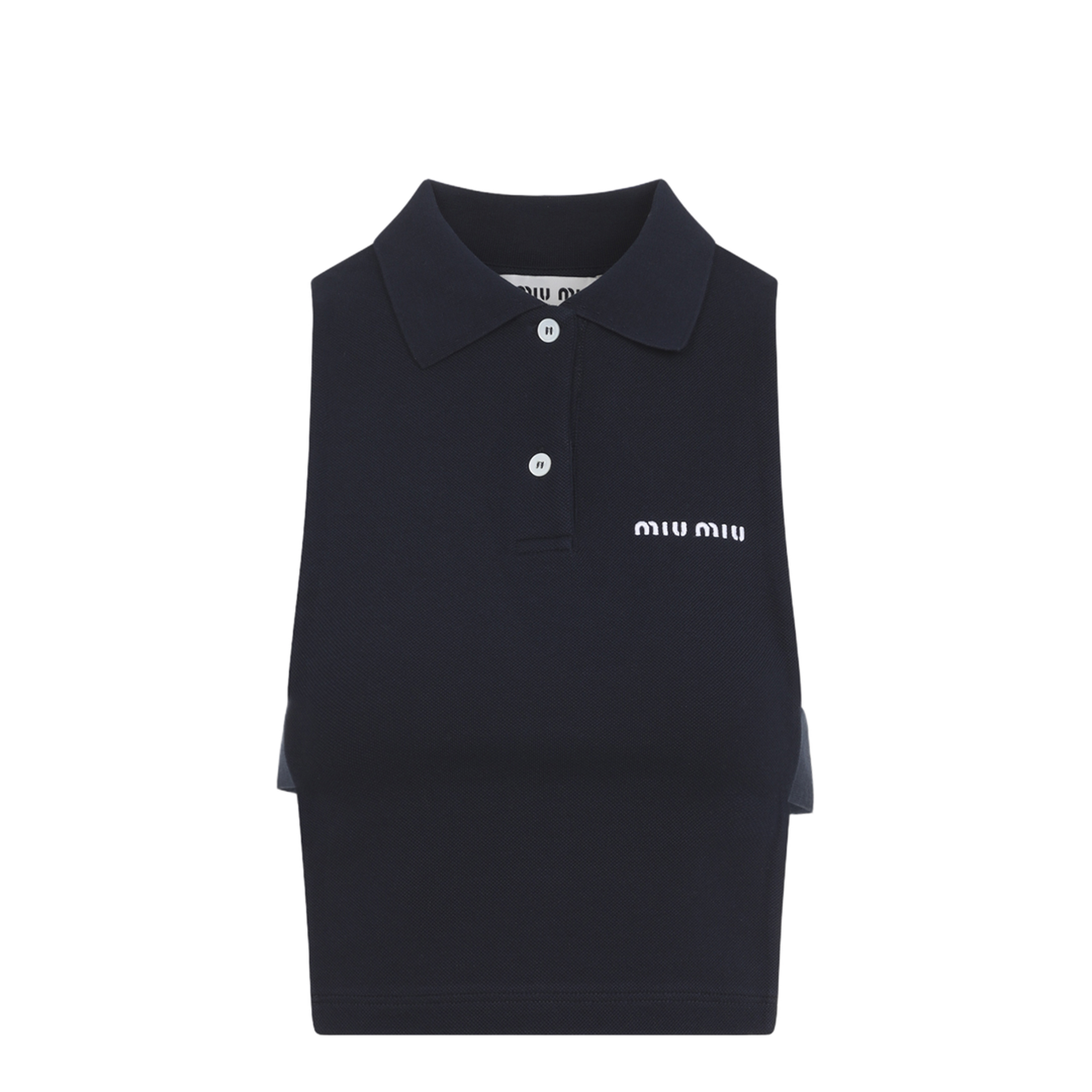 MAYFEYR - Miu Miu - Cotton Polo - MJT738SOOO14RW