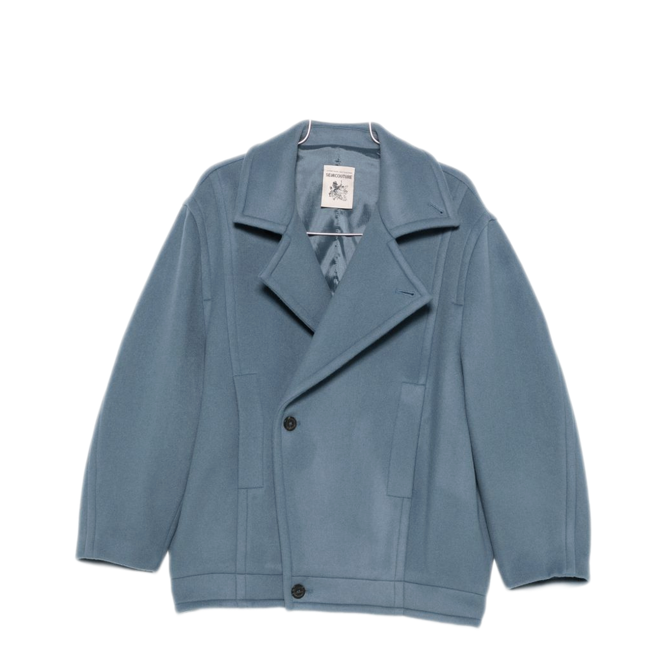 MAYFEYR - Semicouture - Light Blue Coats - Y6WV56L75-0