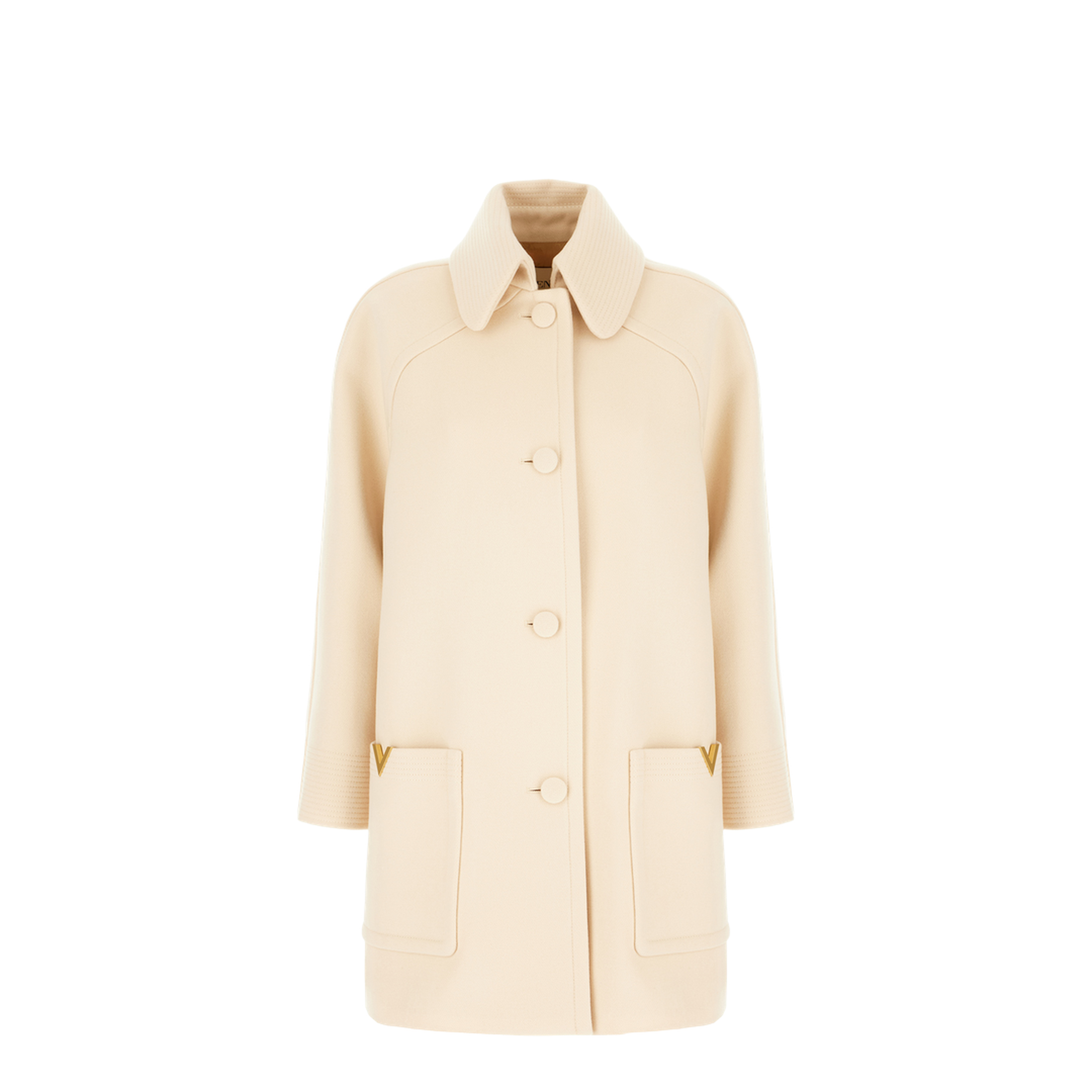 Cream Wool Coat