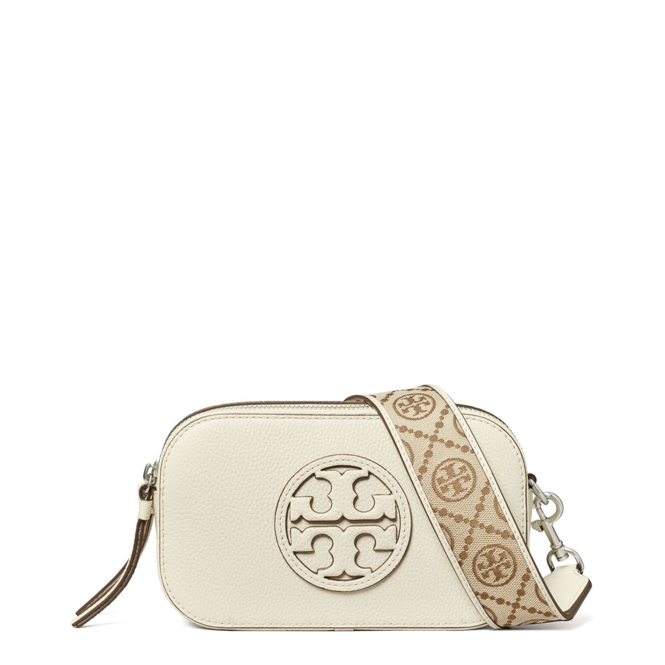 Mini Miller Small Pebbled Leather Crossbody - New Ivory