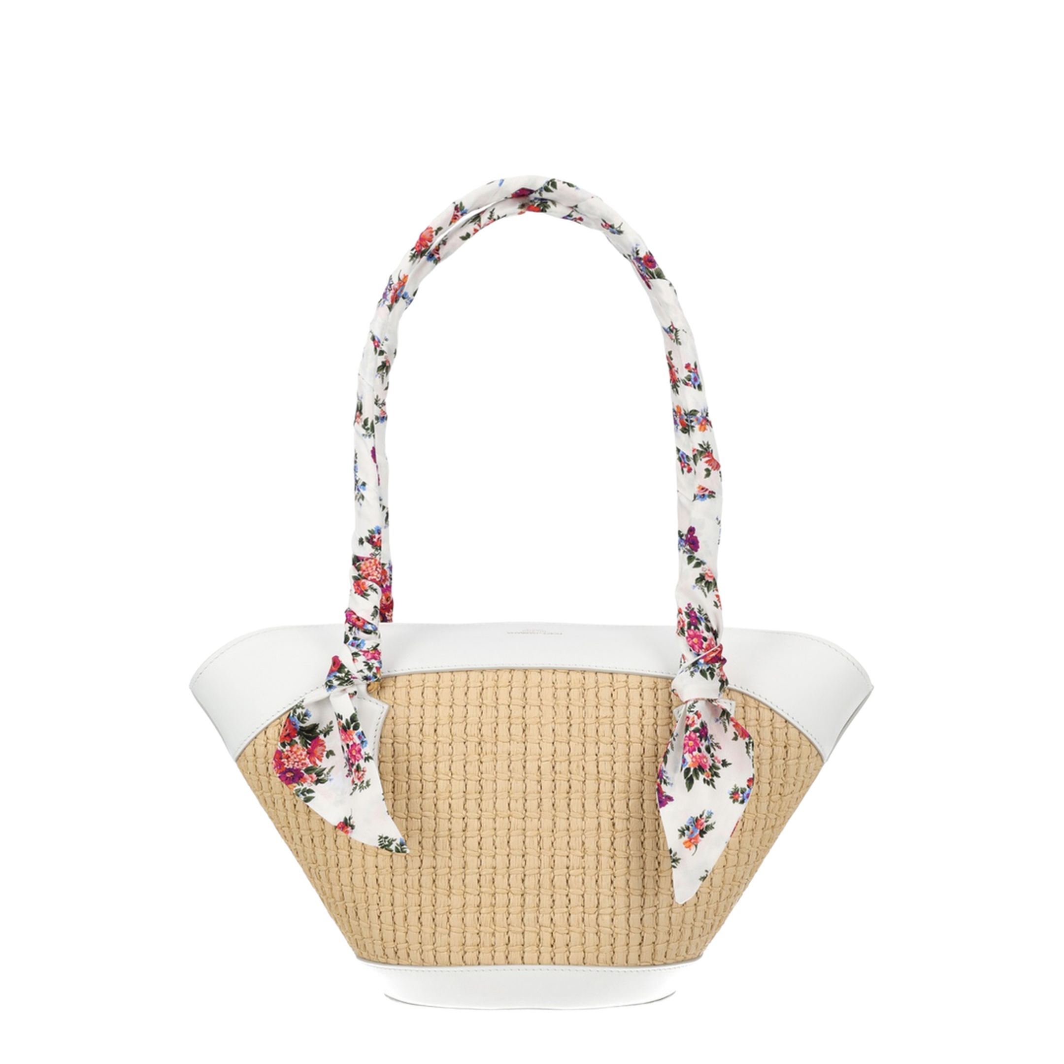 Capri Coffa Bag in Raffia Multicolor