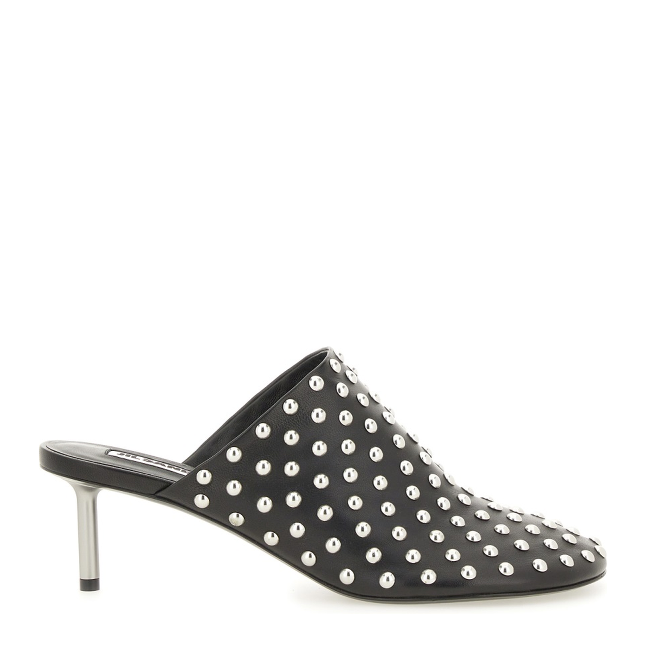 Nappa Leather Mules with Studs
