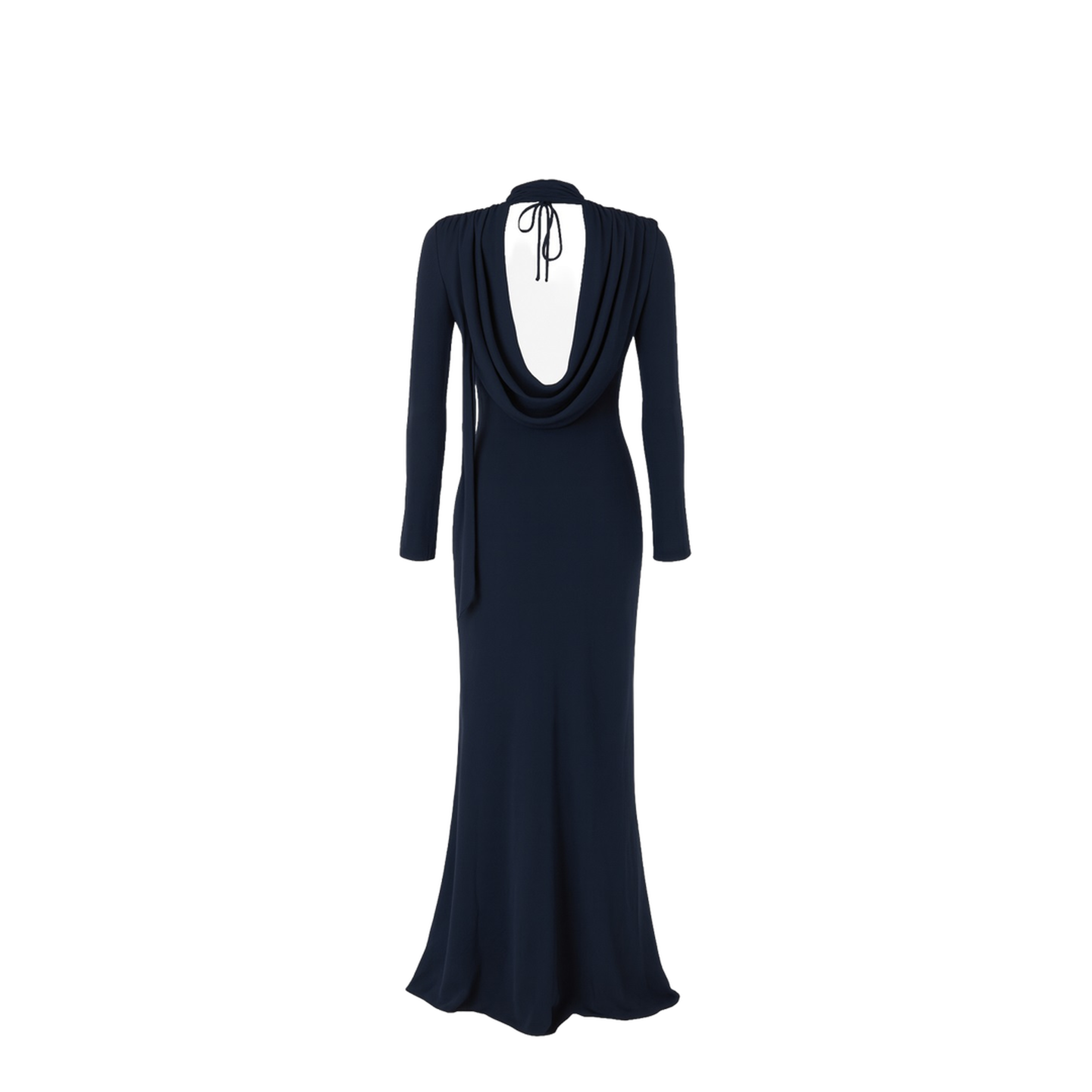 Long Draped Dress