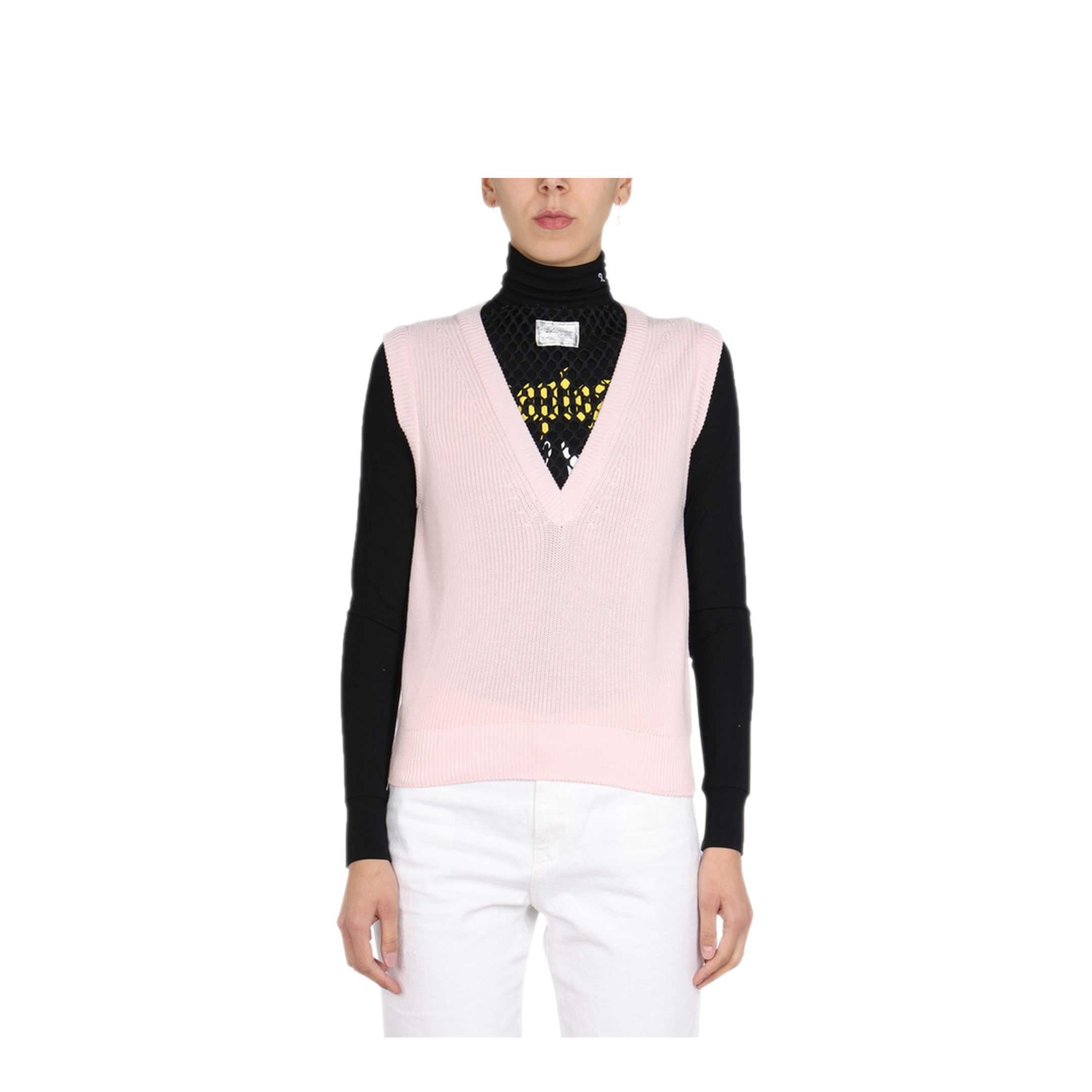 MAYFEYR - RAF SIMONS - Knitted Vest - 221W842500010039