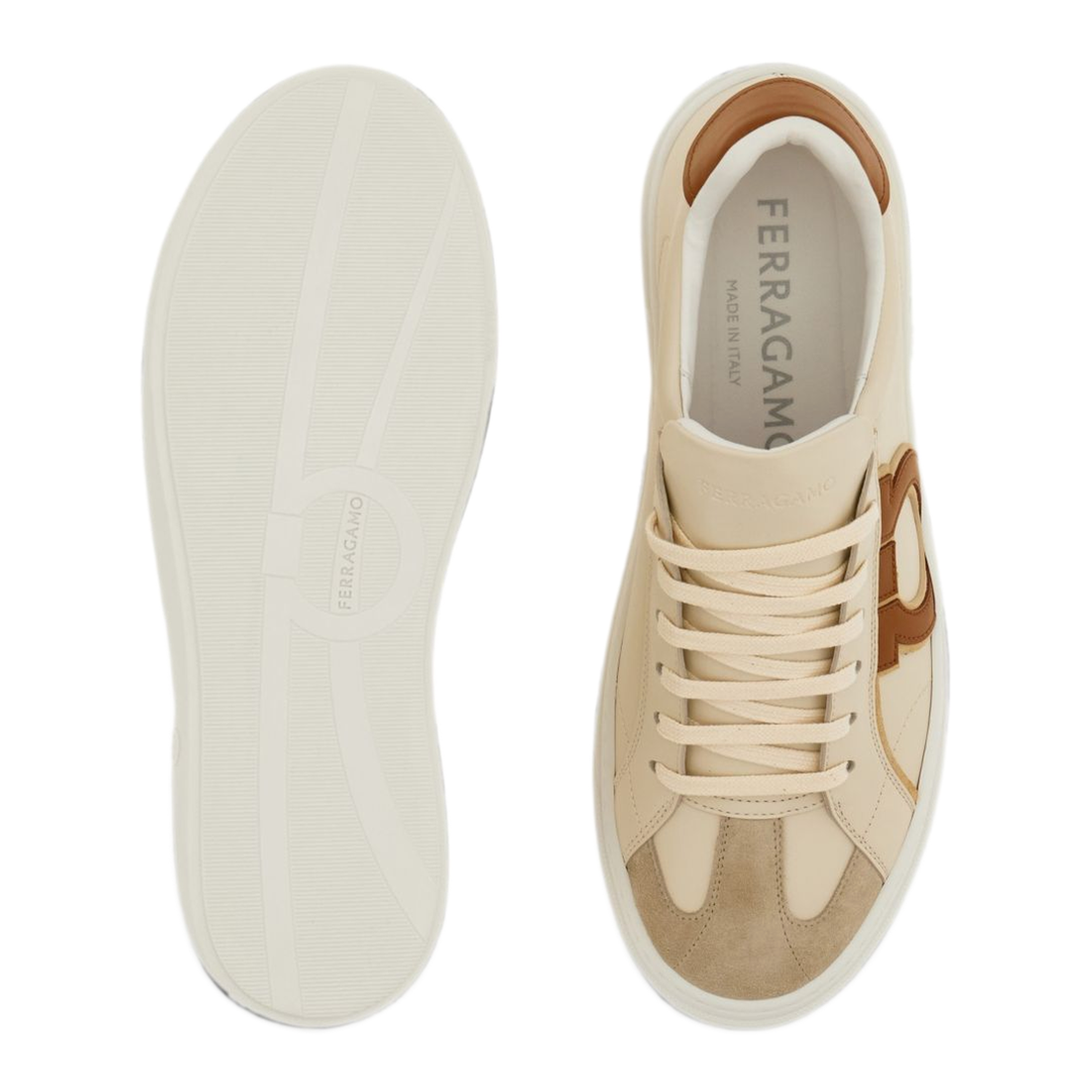MAYFEYR - Ferragamo - Sneakers Ecru - 02B016796261007