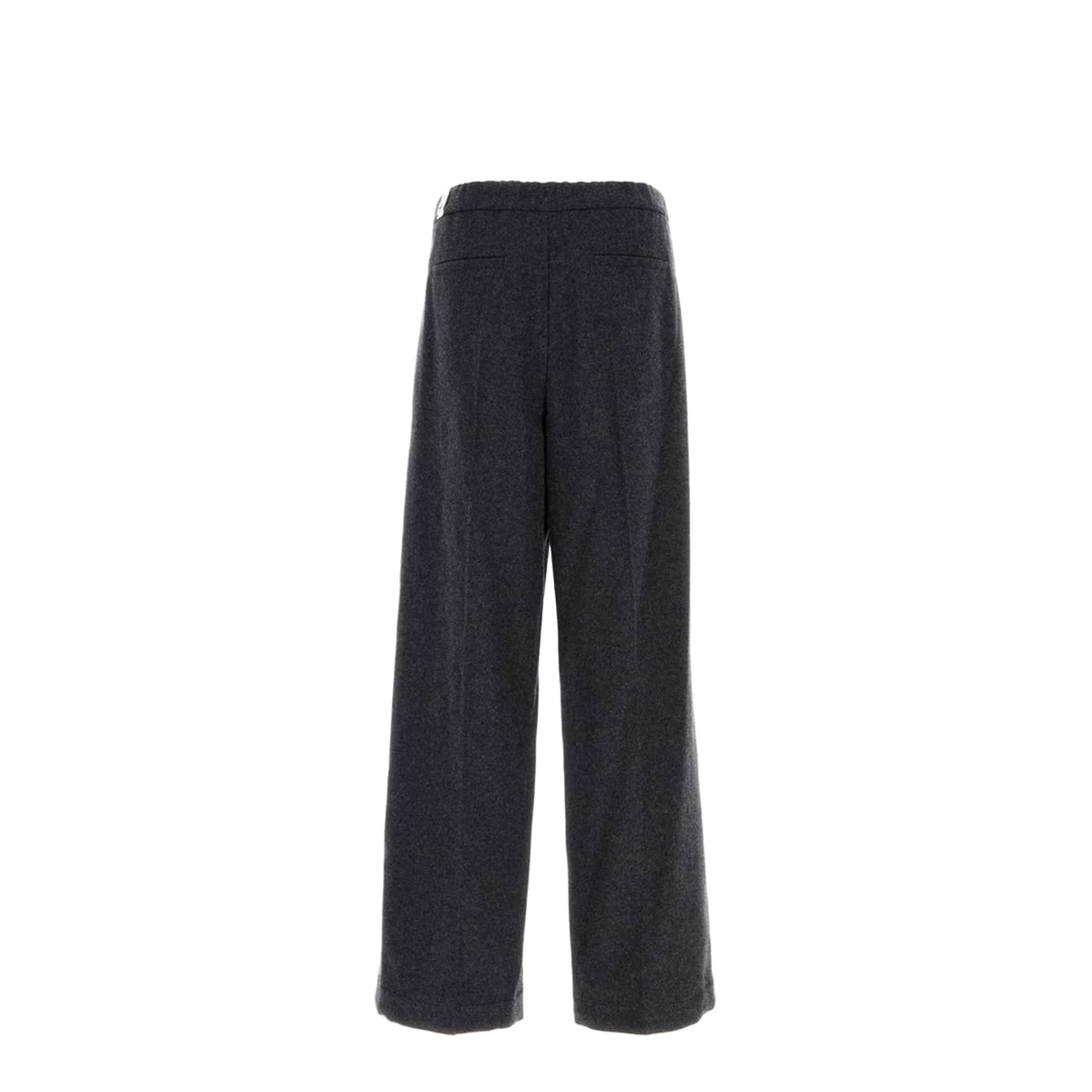 Charcoal Flannel Pants