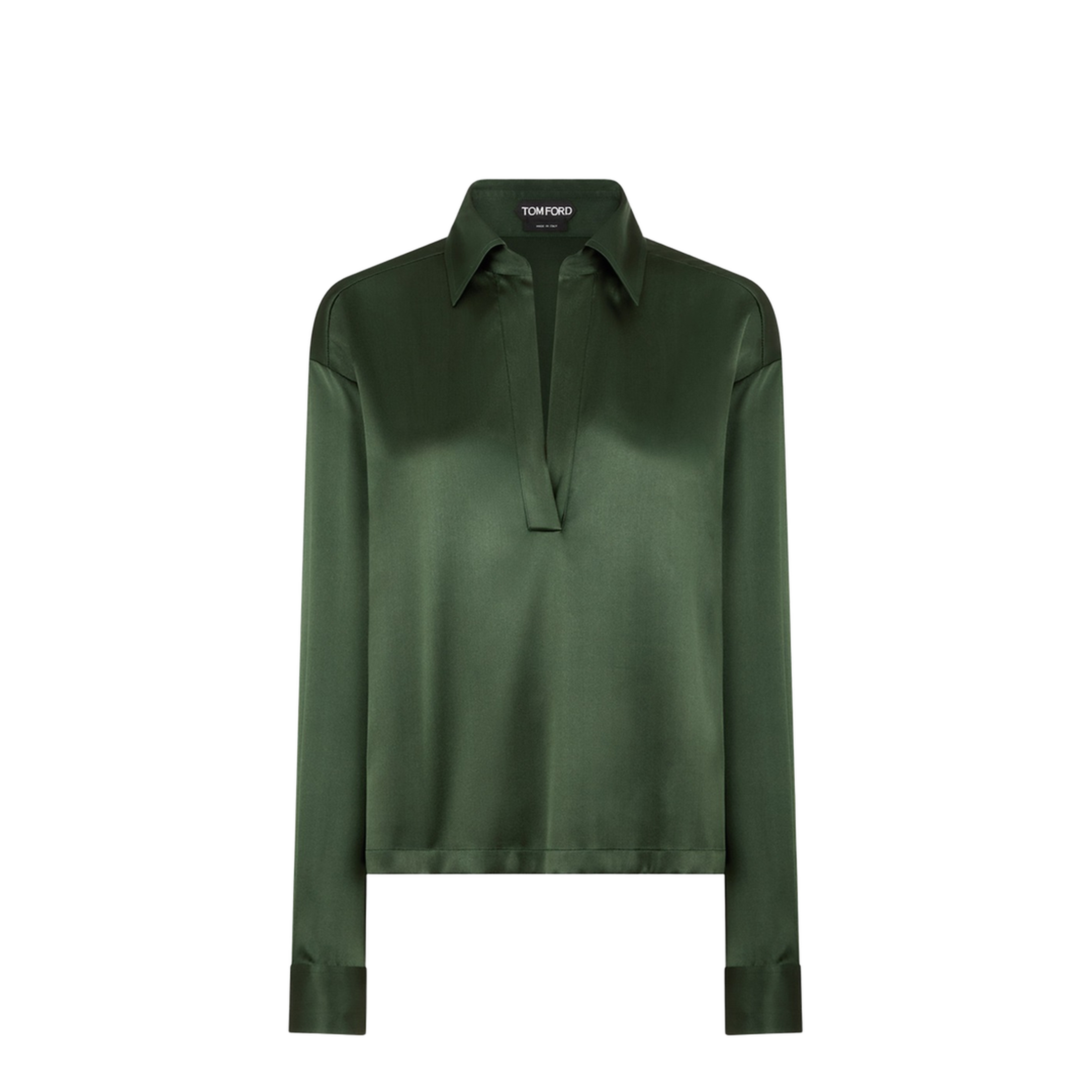 Silk Satin Stretch Shirt