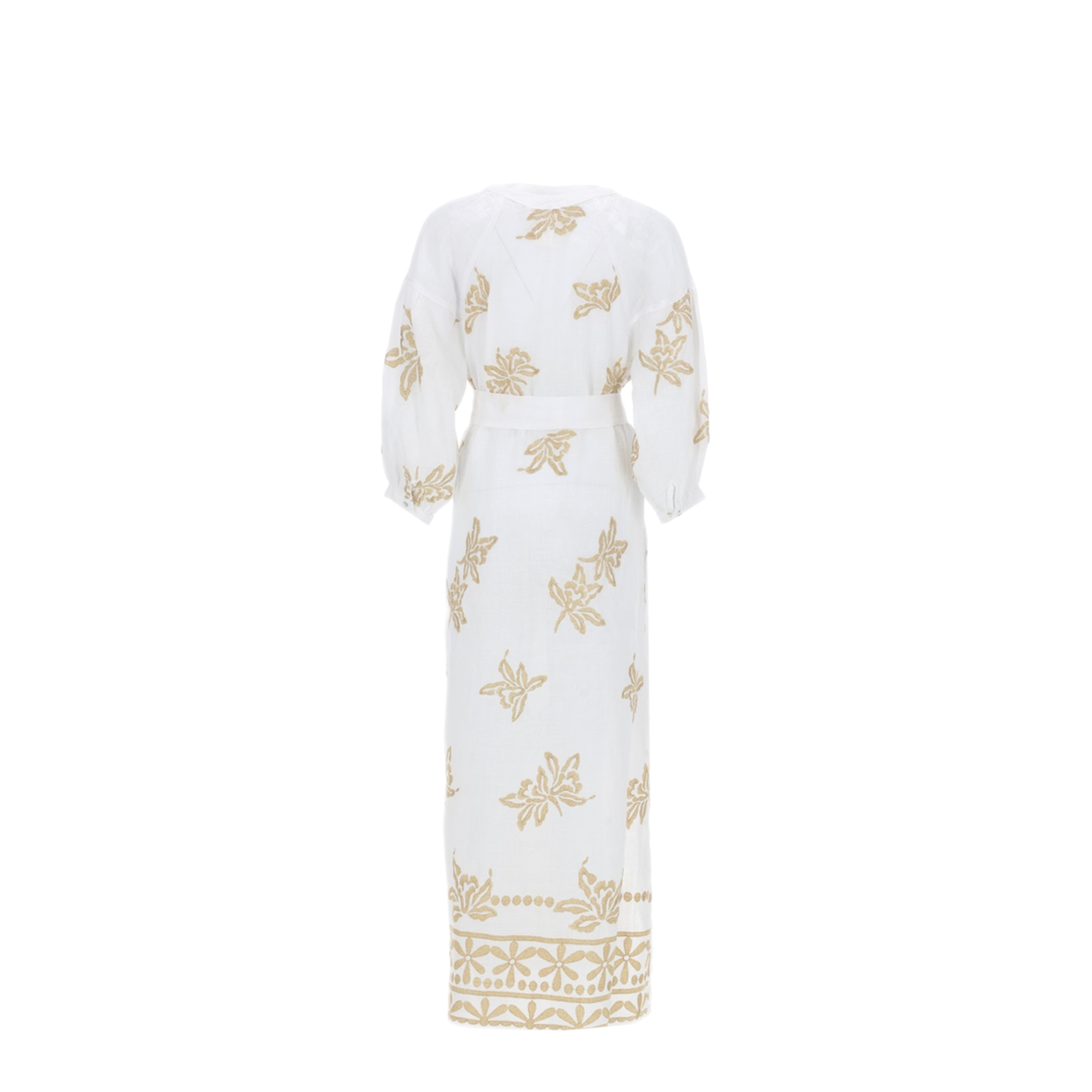 MAYFEYR - 120% LINO - Midi Dress With Print - 33ALIW4PLH000G477000050