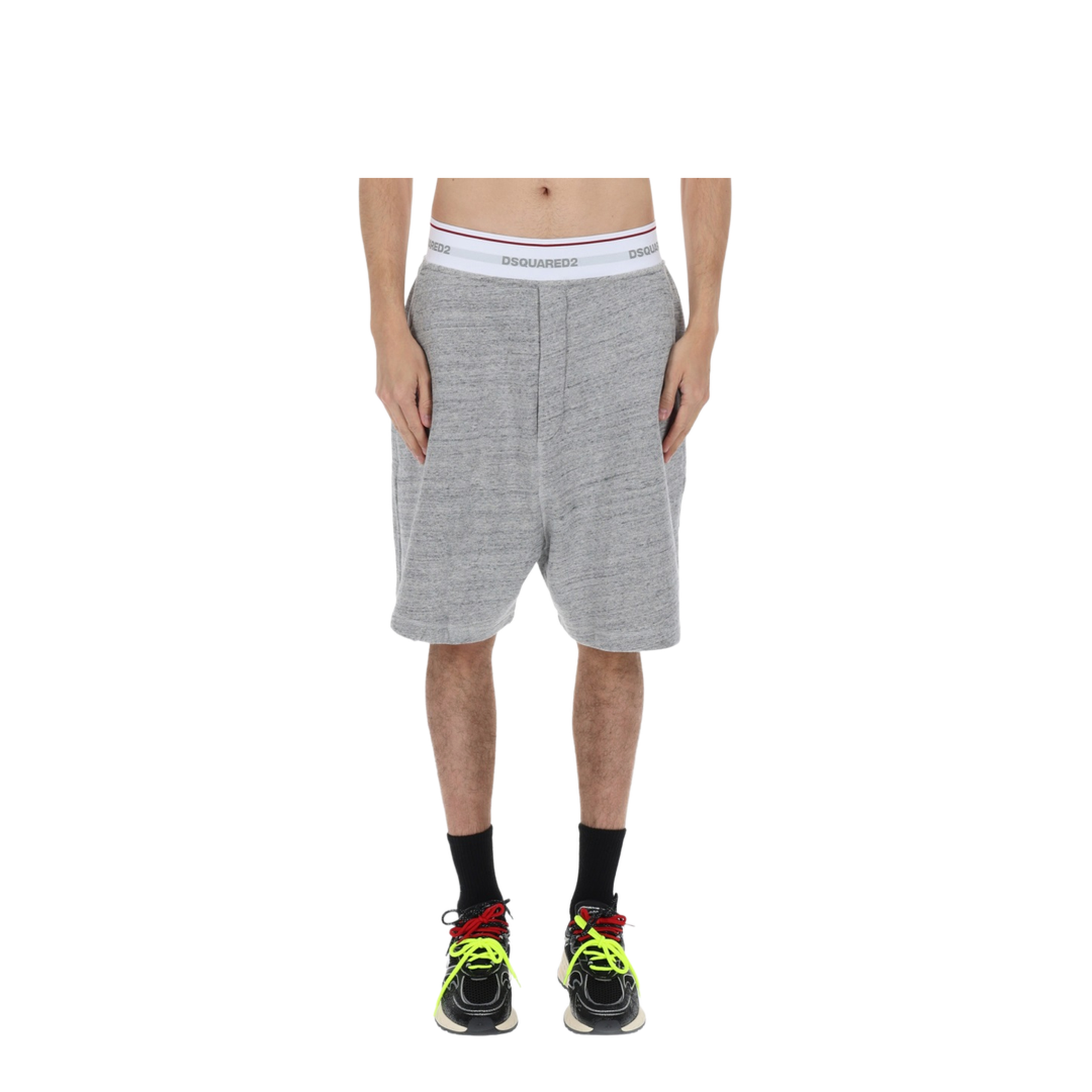MAYFEYR - Dsquared2 - Oversize Shorts With Logo - S71MU0903D25026856M