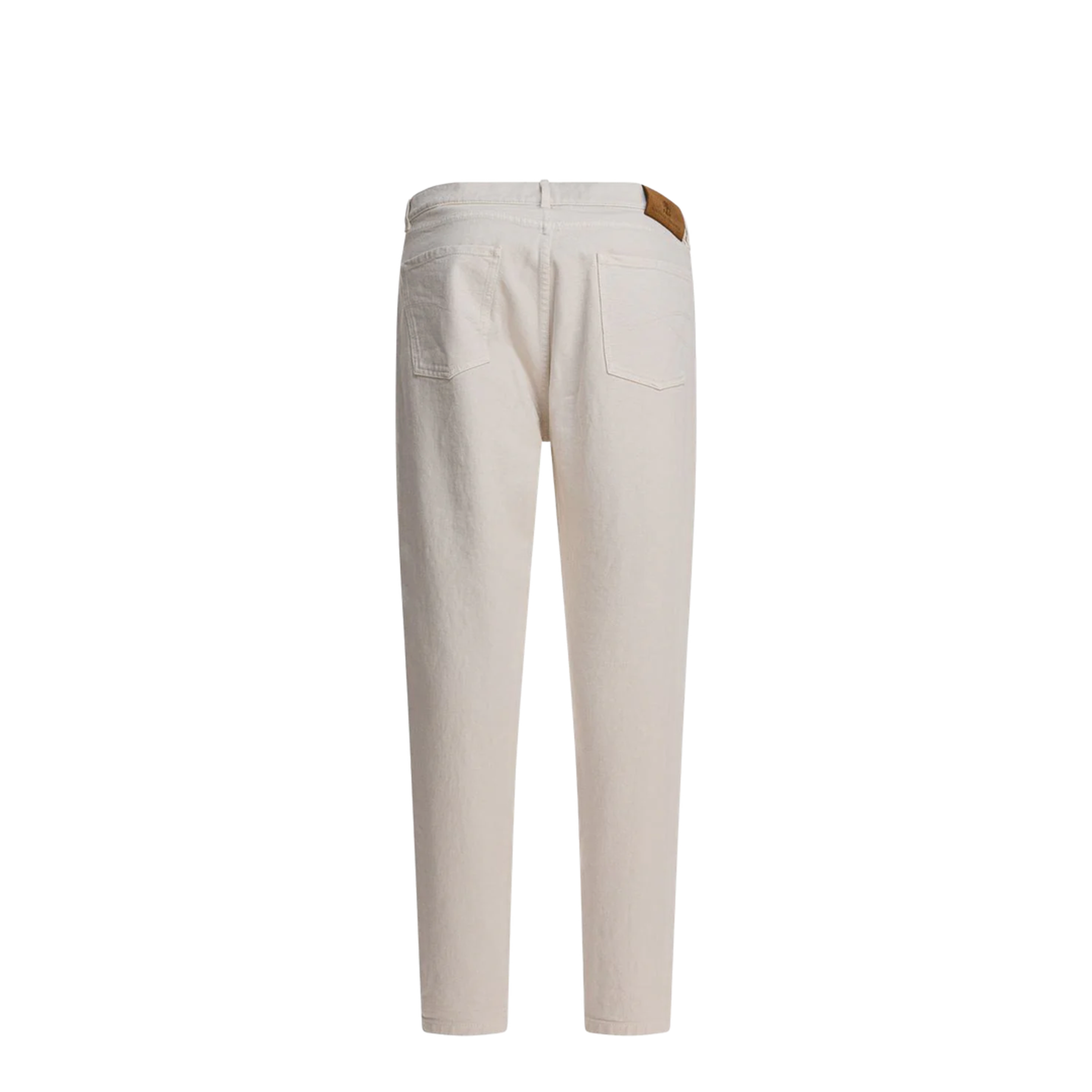 Slim Fit Pants White