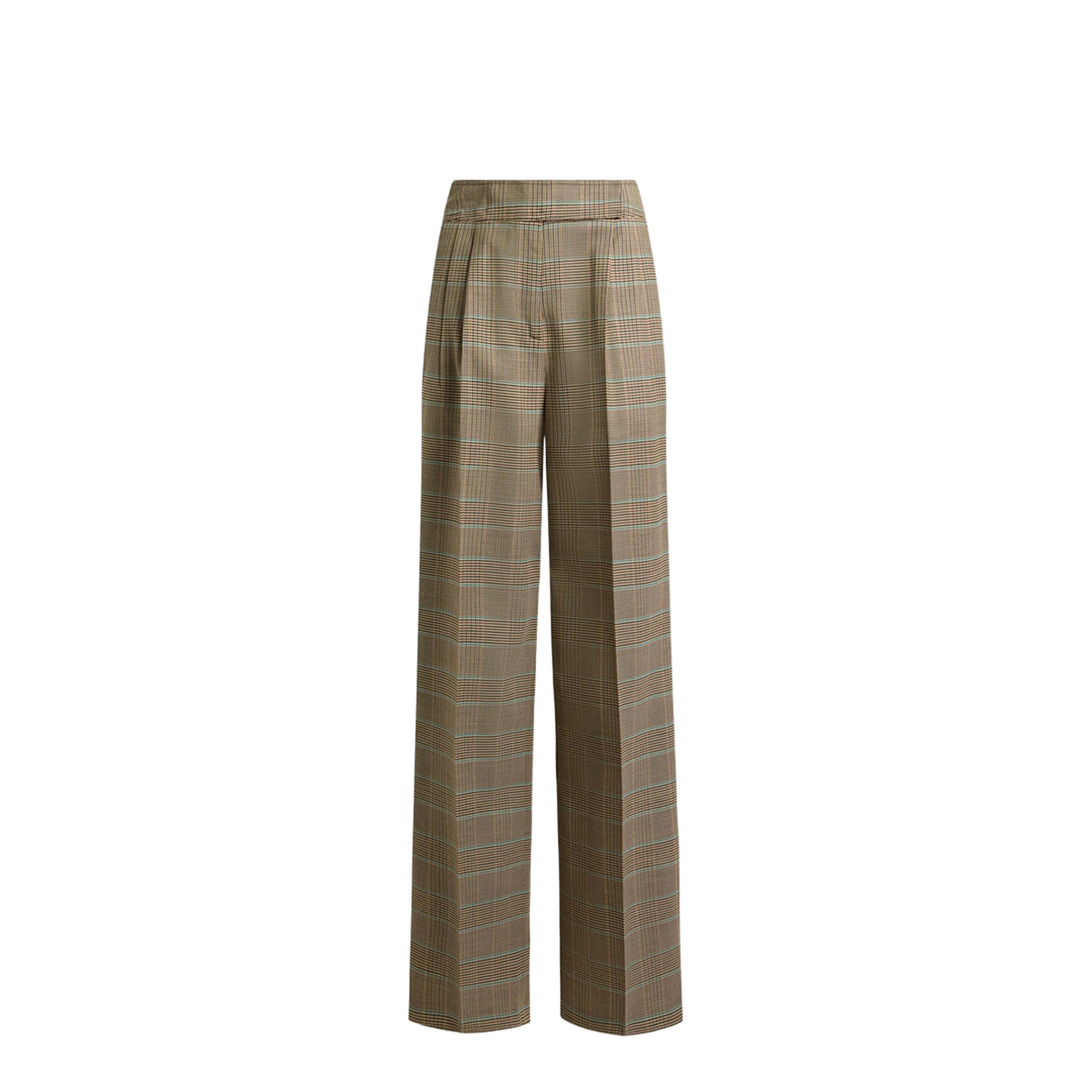 MAYFEYR - Etro - Stretch Wool Pants With Prince Of Wales Pattern - WREA007399TQB1D