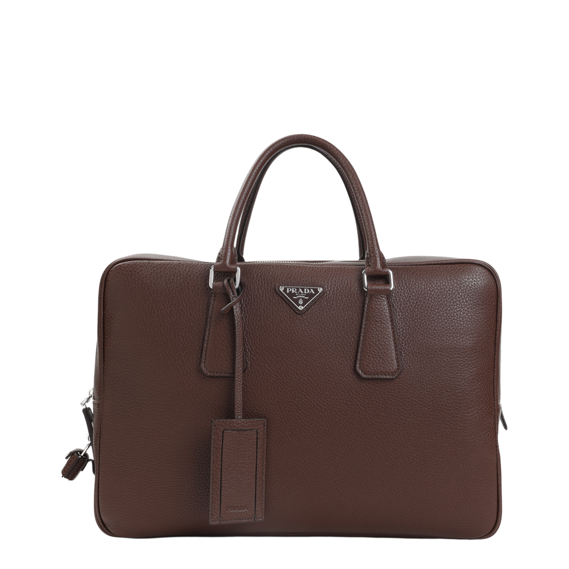 MAYFEYR - Prada - Grained Leather Tote Bag - 2VE027VOOO2BBE