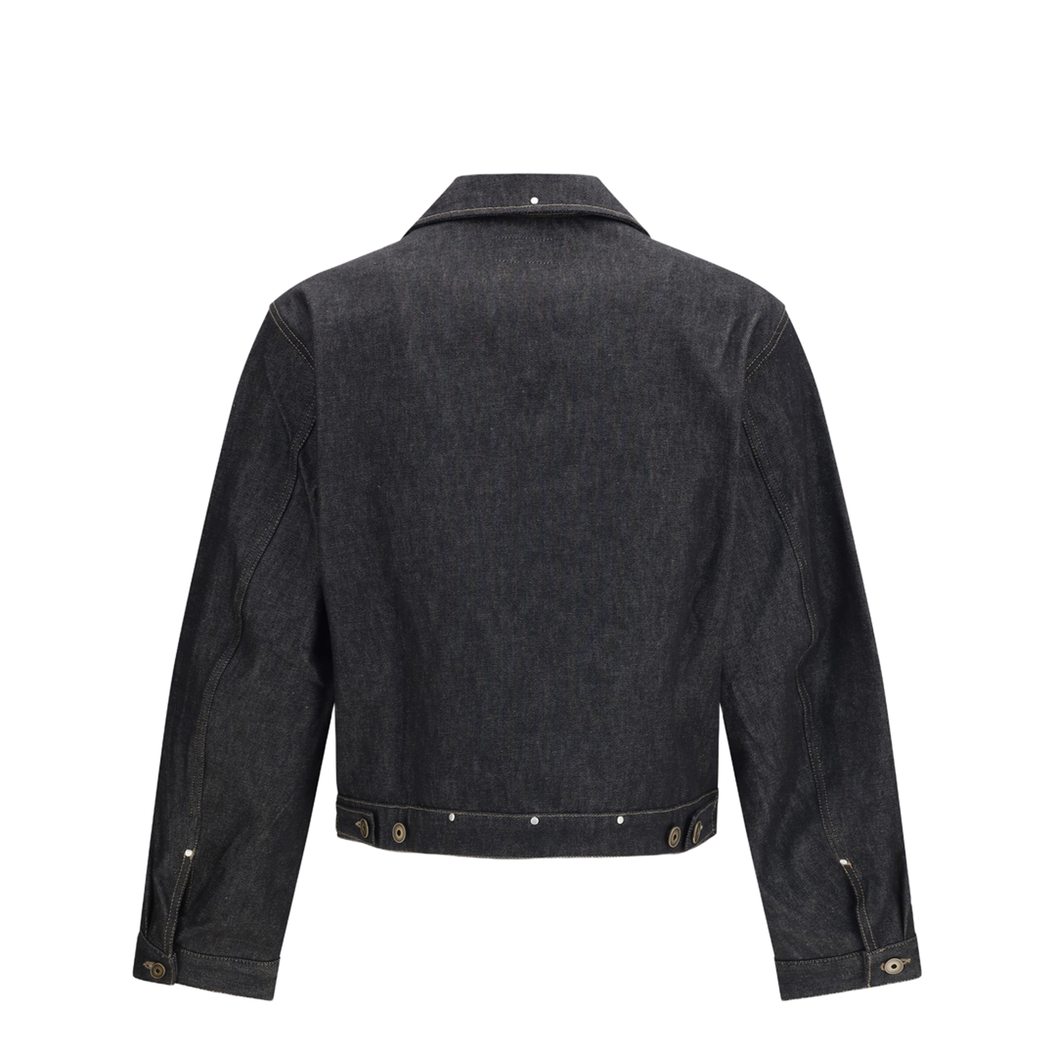MAYFEYR - Lemaire - Trucker Denim Jacket With Studs - OW1234LD1061