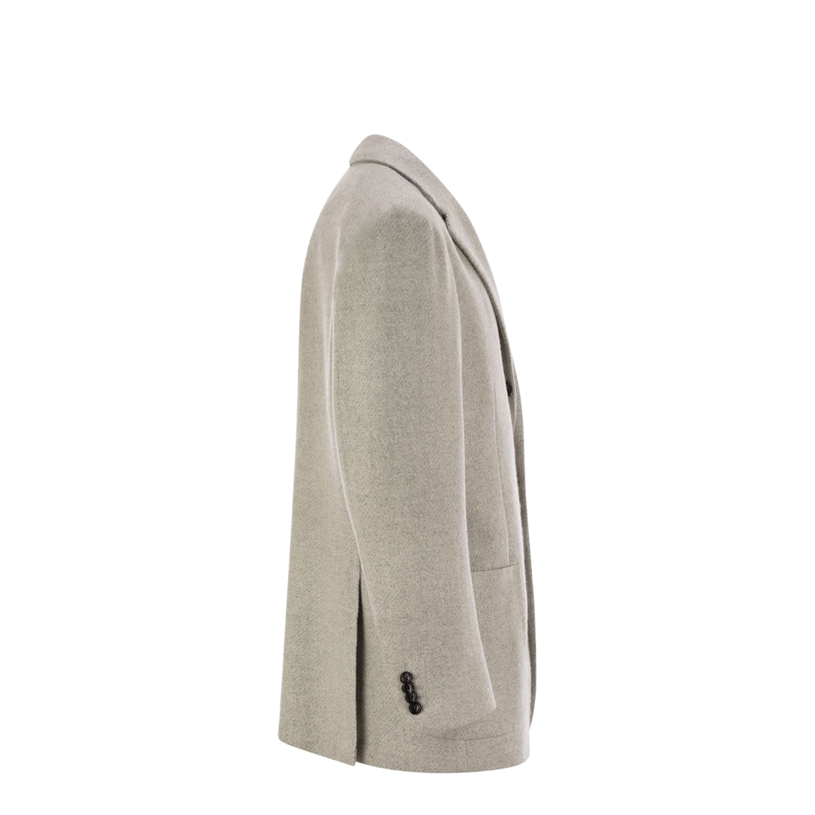 Single-Breasted Cashmere Jacket