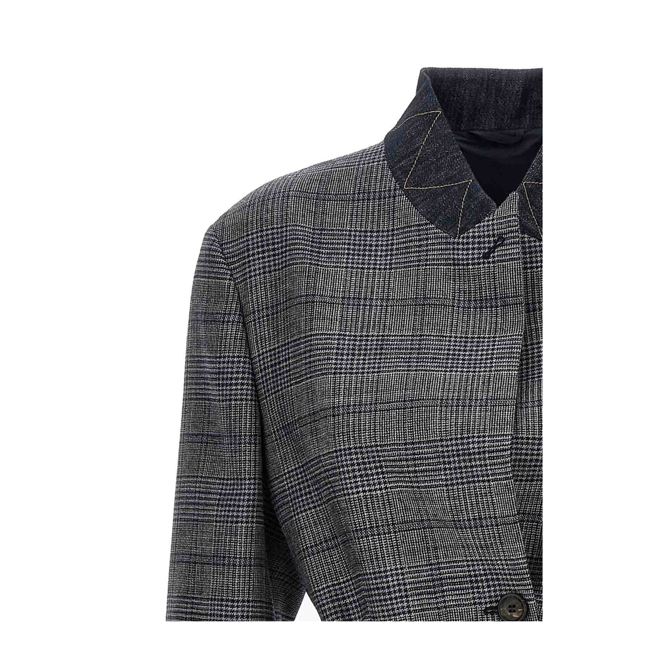 Prince of Wales Patterned Blazer